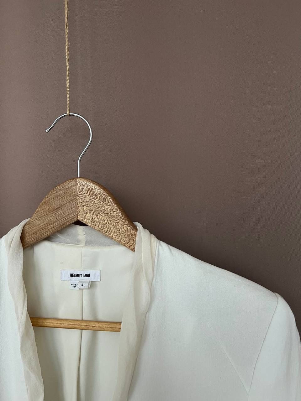 Helmut Lang Helmut Lang Padded One Button Viscose Blazer Size 4 or S/M Size S / US 4 / IT 40 - 6 Thumbnail