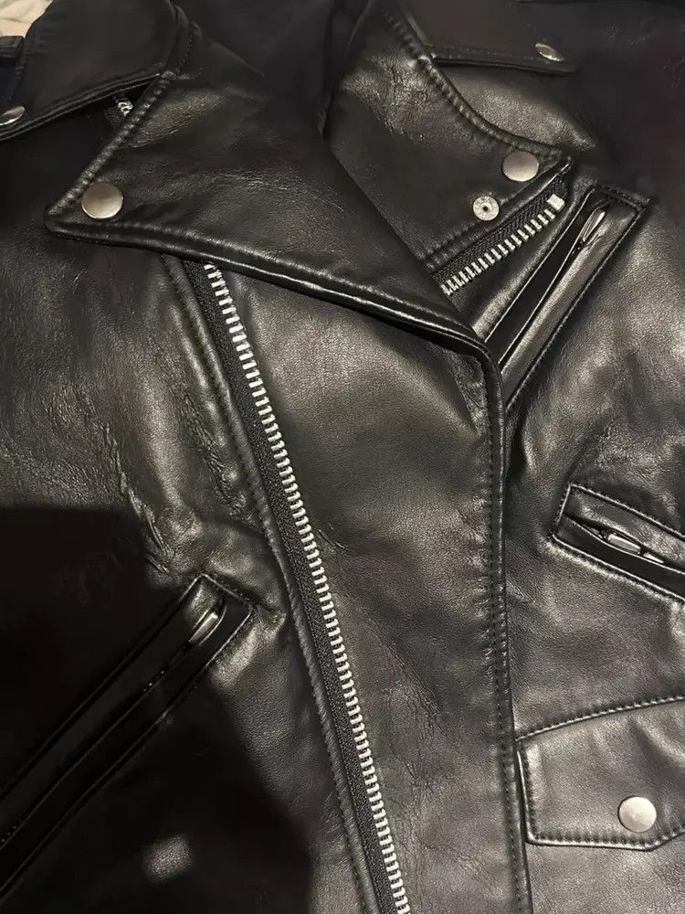 Comme des Garcons Black Comme Des Garçons Balck Leather Bike Jacket Size US XS / EU 42 / 0 - 2 Thumbnail
