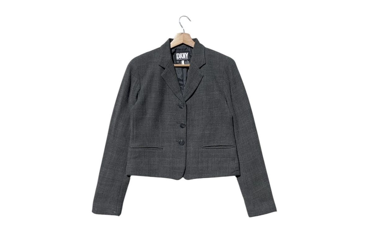 DKNY 🔥Accept Binding Offer🔥 Dkny Wool Blazer Is A Cropped Size S / US 4 / IT 40 - 1 Thumbnail
