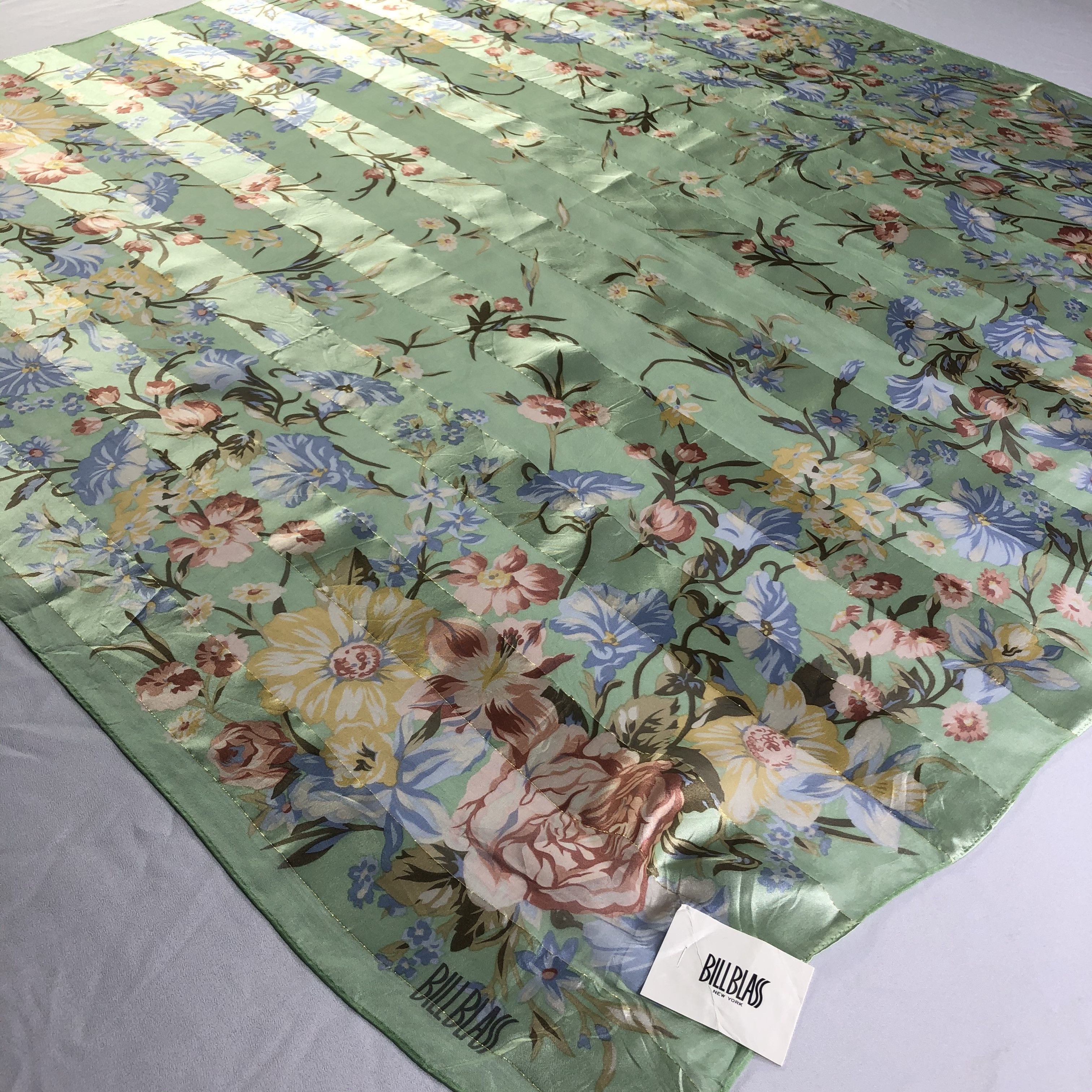Bill Blass × Vintage Vintage Bill Blass Silk Scarf Size ONE SIZE - 4 Thumbnail