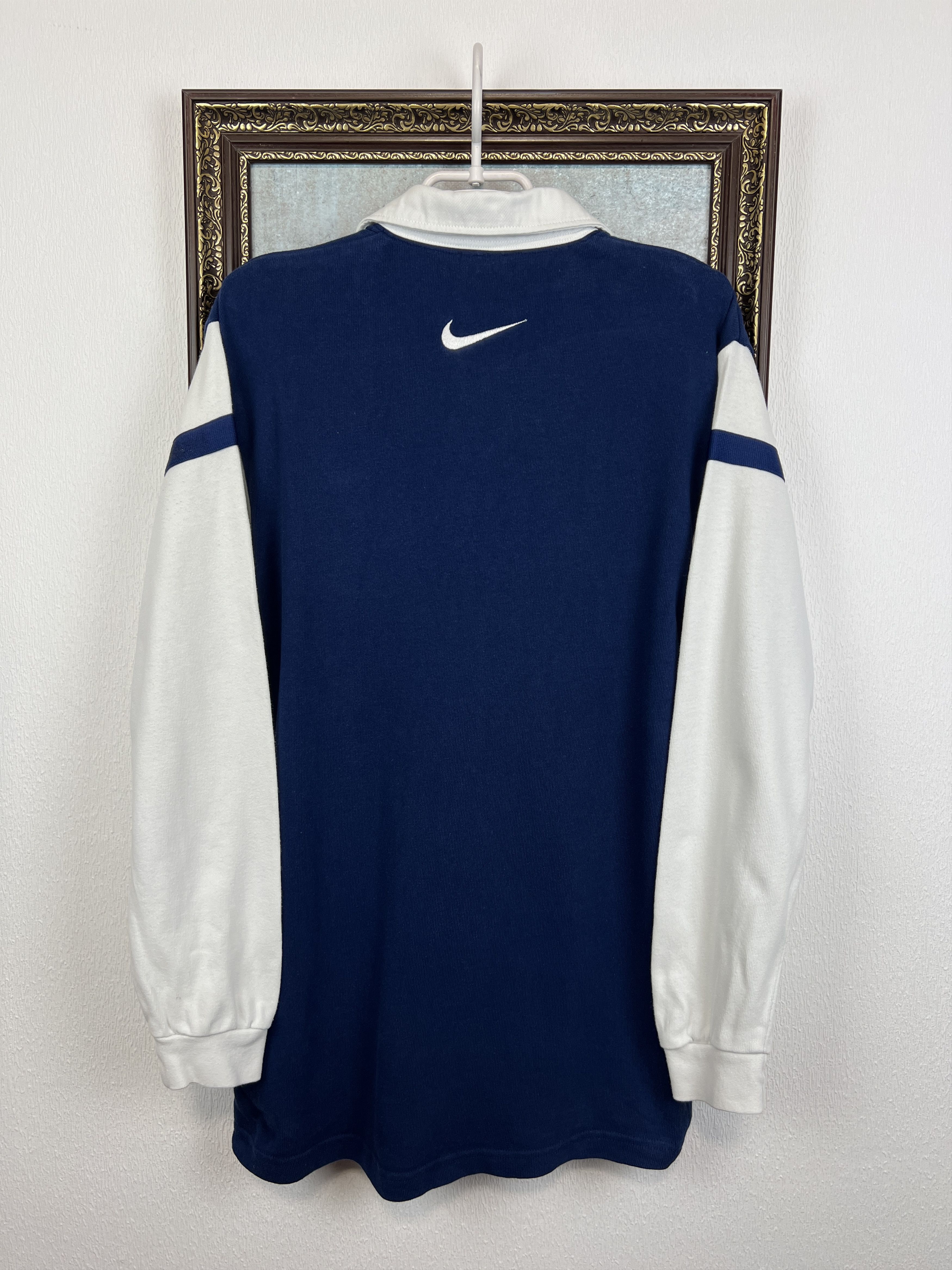 Nike Vintage 90's England Rugby Union Jersey Long Sleeve Shirt Size US S / EU 44-46 / 1 - 8 Thumbnail
