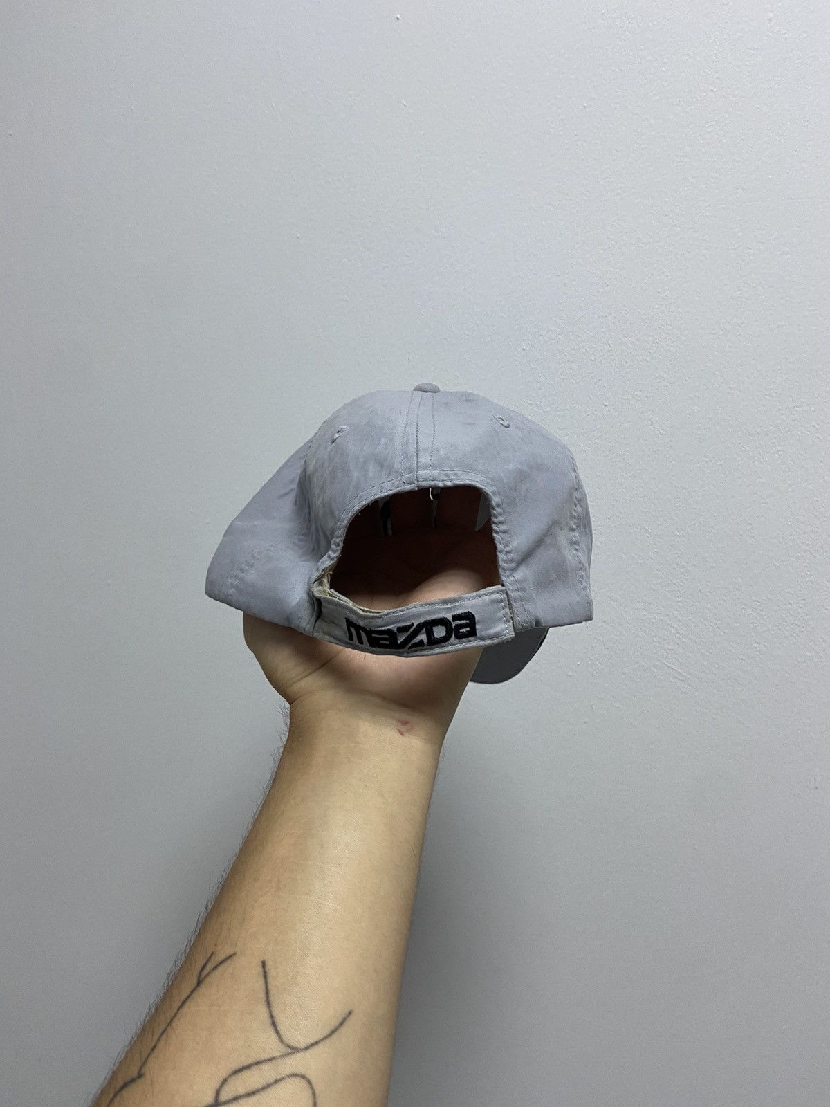 Vintage Mazda Cap Hat Vintage Racing Big Logo Skate Moto Size ONE SIZE - 4 Thumbnail