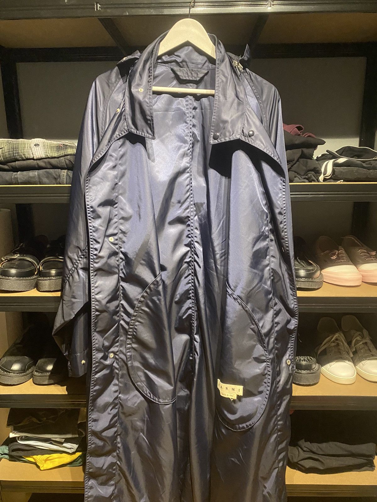 Marni Marni 2016AW Oversized Nylon Coat Size 48 Size US M / EU 48-50 / 2 - 8 Thumbnail