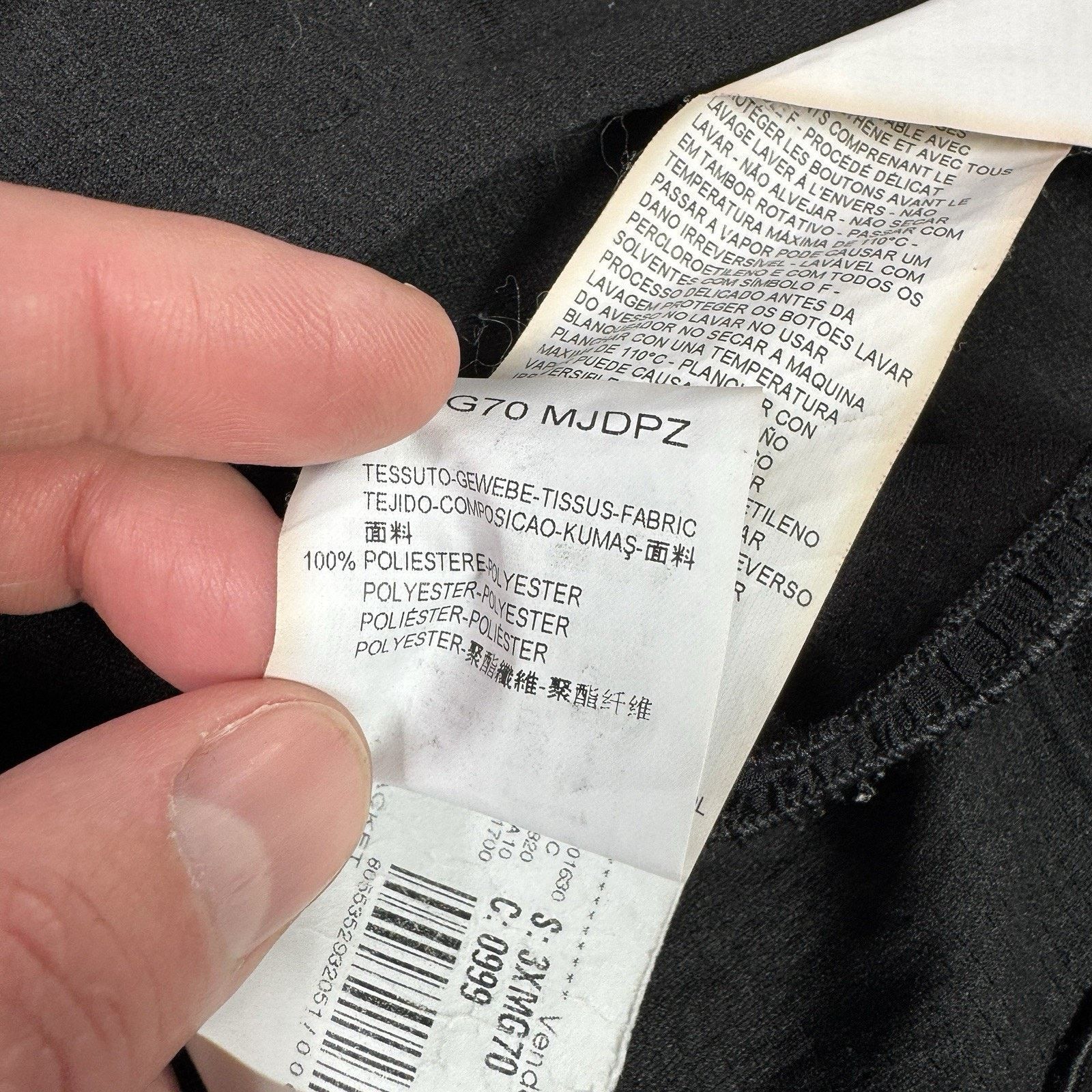 Armani Collezioni Armani Collezioni Pleated Jacket Blazer Black Size 42 Size M / US 6-8 / IT 42-44 - 19 Thumbnail
