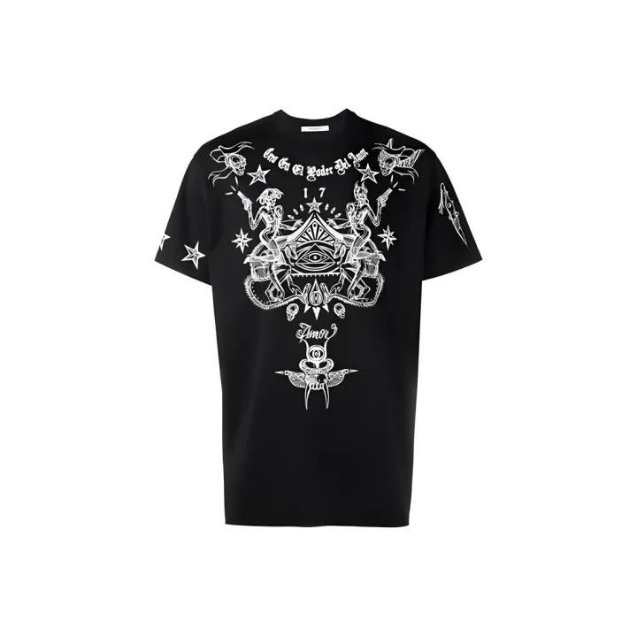 Givenchy Givenchy Short Sleeve Logo T-Shirt for Men Size US S / EU 44-46 / 1 - 1 Thumbnail