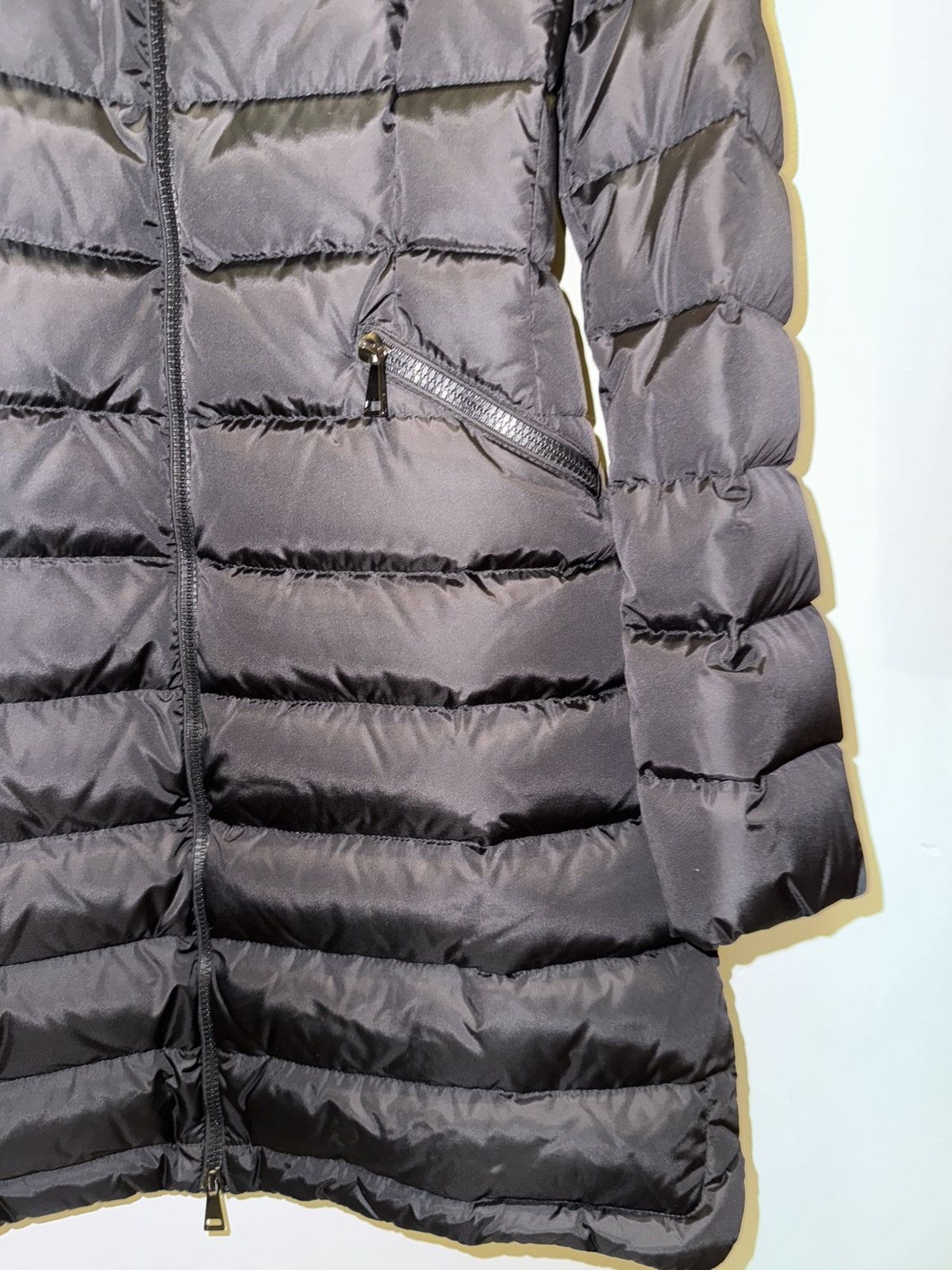 Moncler Moncler Gie Hooded Long Down Jacket Black Size XS / US 0-2 / IT 36-38 - 22 Thumbnail