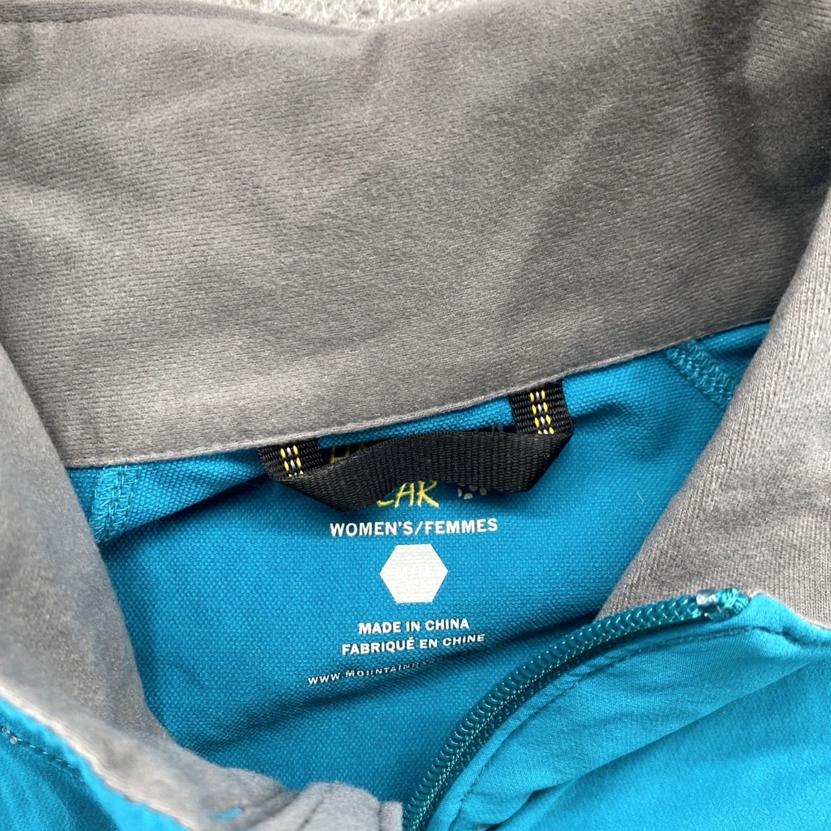 Mountain Hardwear Mountain Hardwear Women’s Blue Full Zip Stretch Jacket M Nylon Waterproof Jacket Size M / US 6-8 / IT 42-44 - 3 Thumbnail
