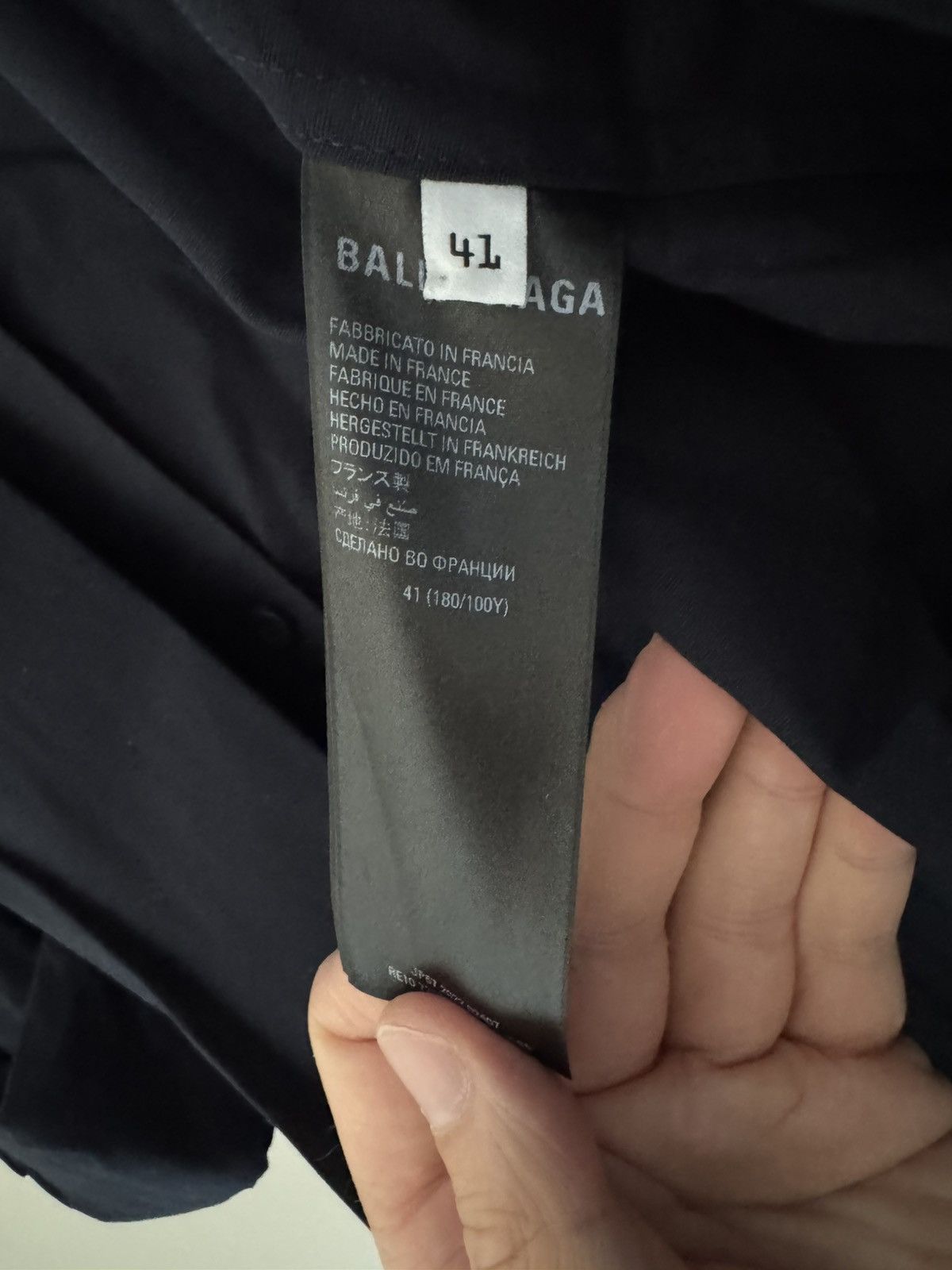Balenciaga Balenciaga Button-Up Shirt Size US XS / EU 42 / 0 - 5 Thumbnail
