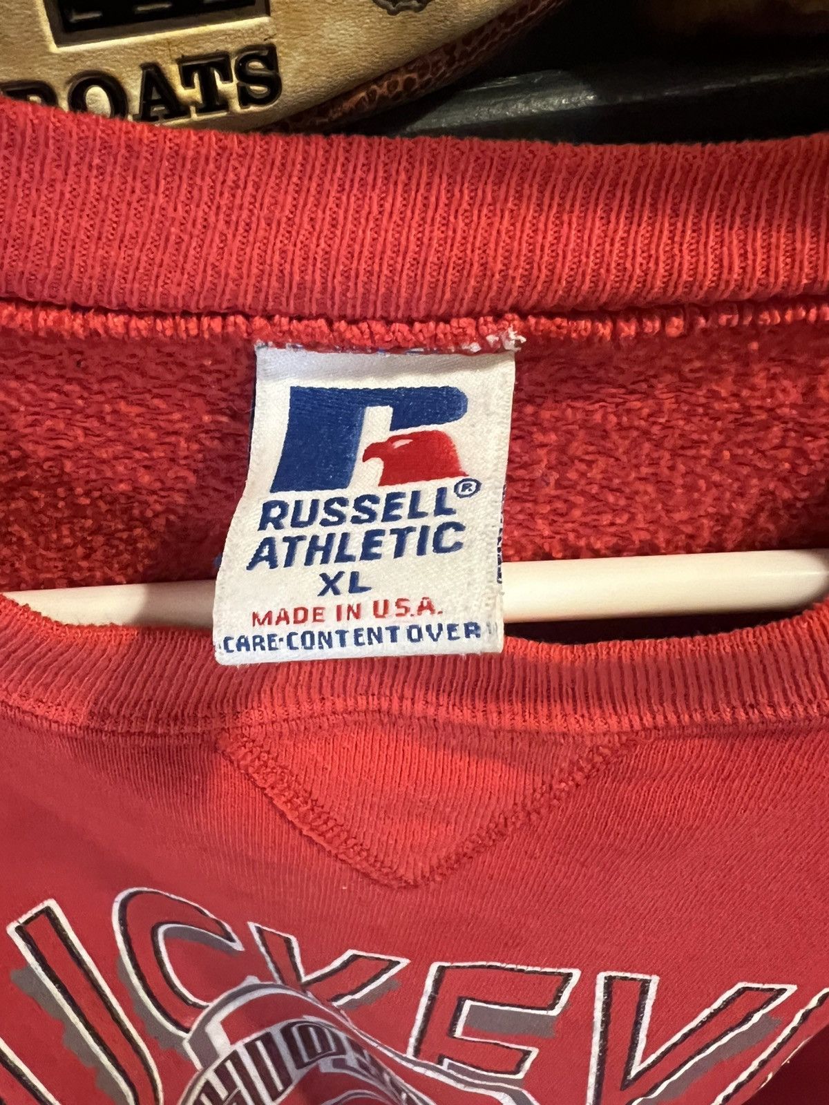 Russell Athletic × Vintage Vintage 1994 Russell Ohio State Crewneck Size US XL / EU 56 / 4 - 8 Thumbnail