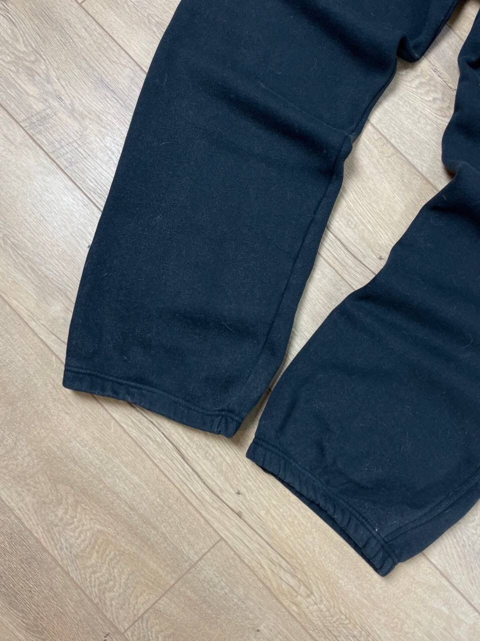 Nike × Vintage Vintage Nike 90’s Y2K Style Black Drill Sweatpants Rap Pants Size US 34 / EU 50 - 13 Thumbnail