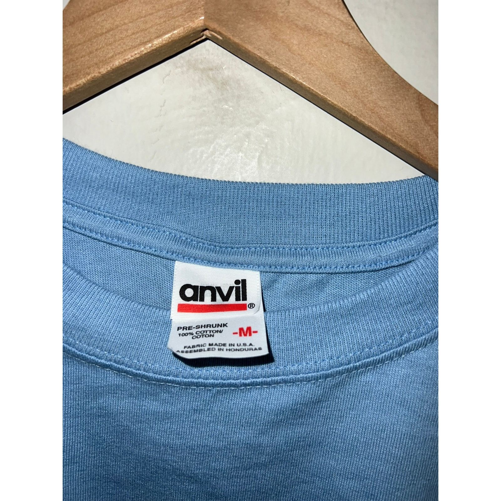 Anvil Vintage Breckenridge Medic Shirt Paramedic Blue Tee 90s HOLE Size US M / EU 48-50 / 2 - 3 Thumbnail