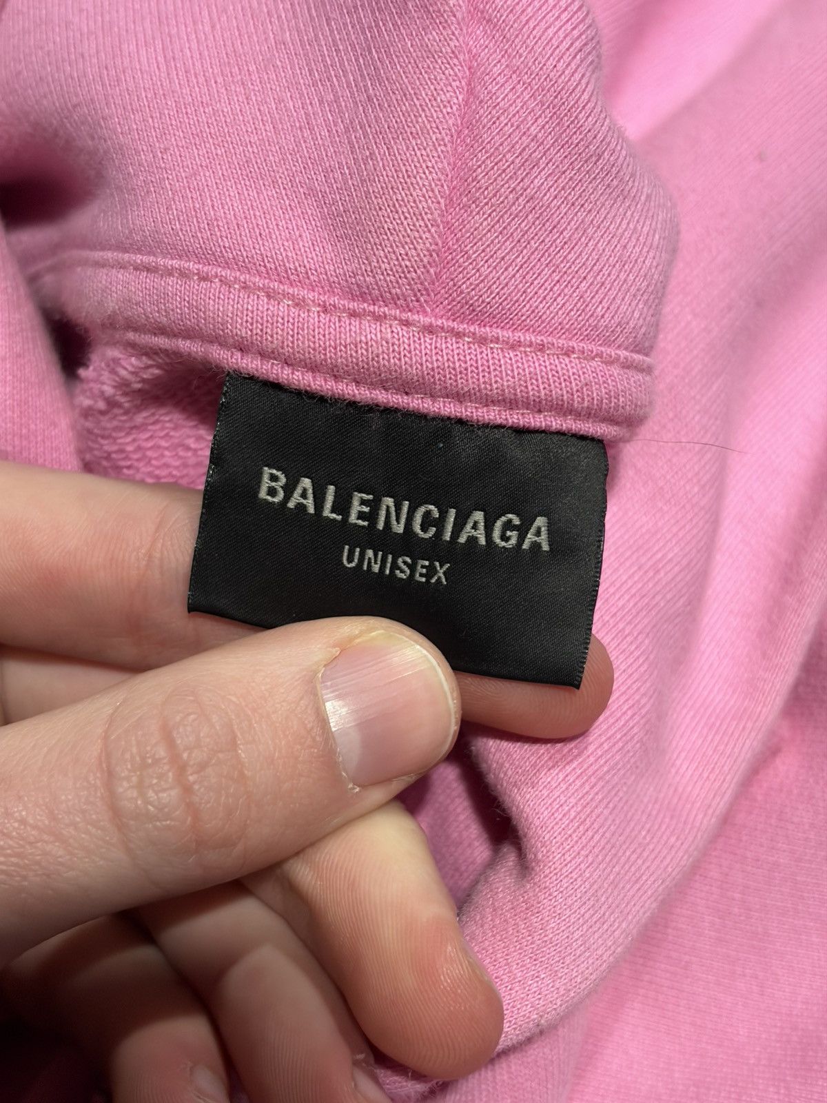balenciaga polo zip hoodie