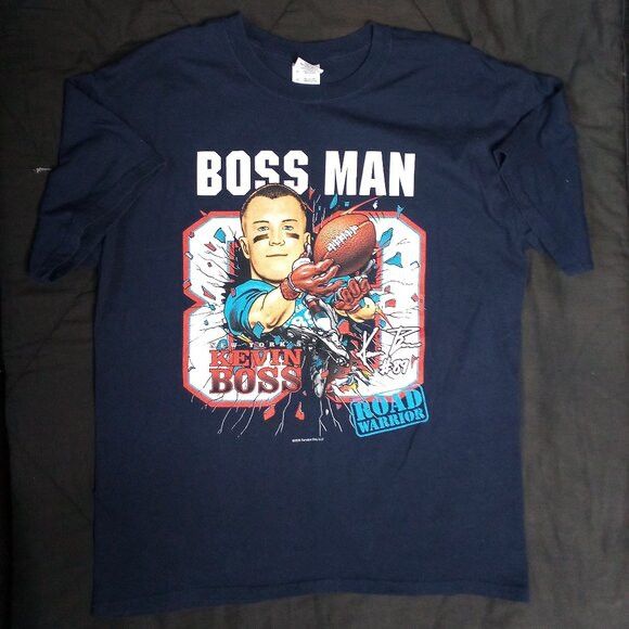 Gildan × NFL Kevin Boss Man Road Warrior New York Giants T-Shirt Size US L / EU 52-54 / 3 - 2 Thumbnail