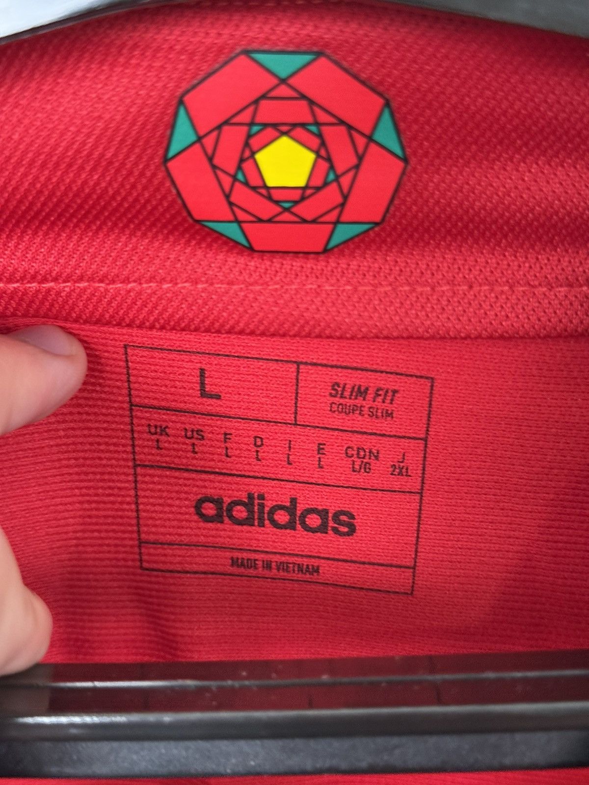 Adidas Adidas Manchester United Jersey L Home #7 Wegner Football Size US L / EU 52-54 / 3 - 19 Thumbnail