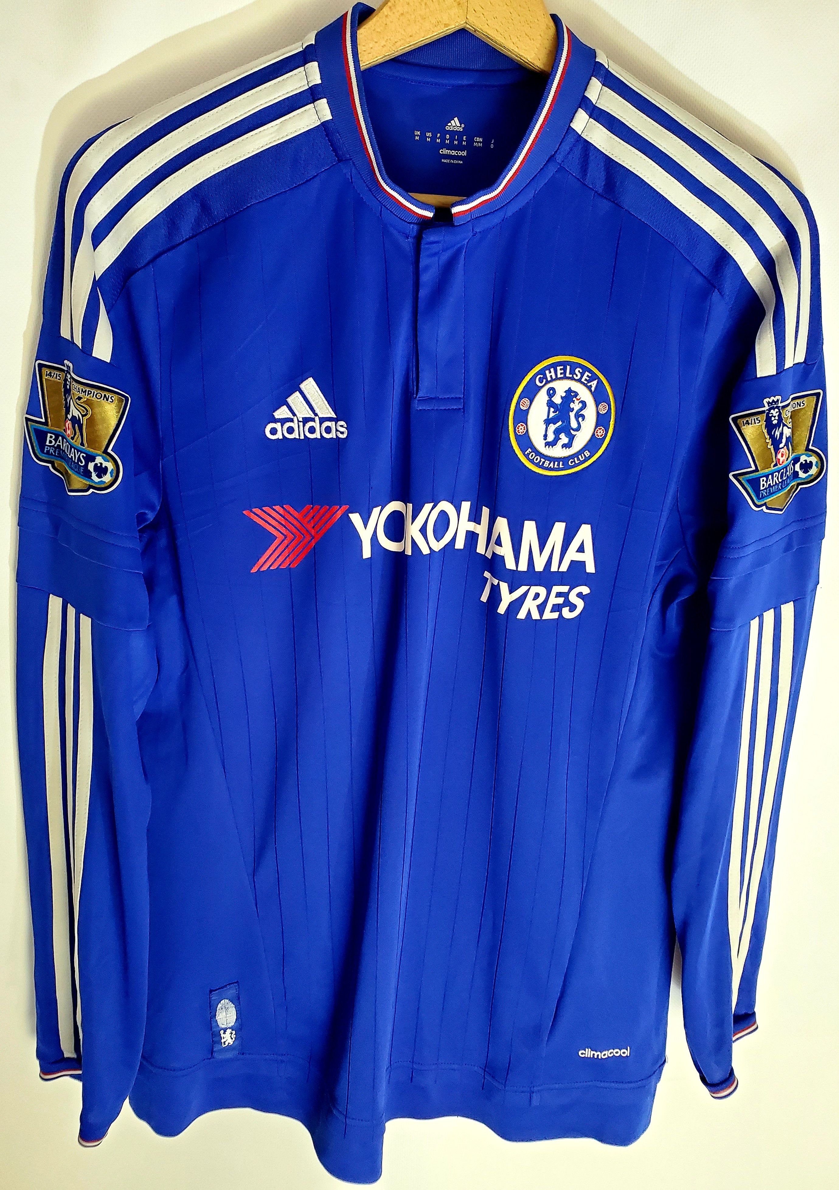 Adidas × Chelsea Soccer CHELSEA 2015 2016 HOME JERSEY ADIDAS Longsleeve # 5 Zouma M Size US M / EU 48-50 / 2 - 1 Thumbnail