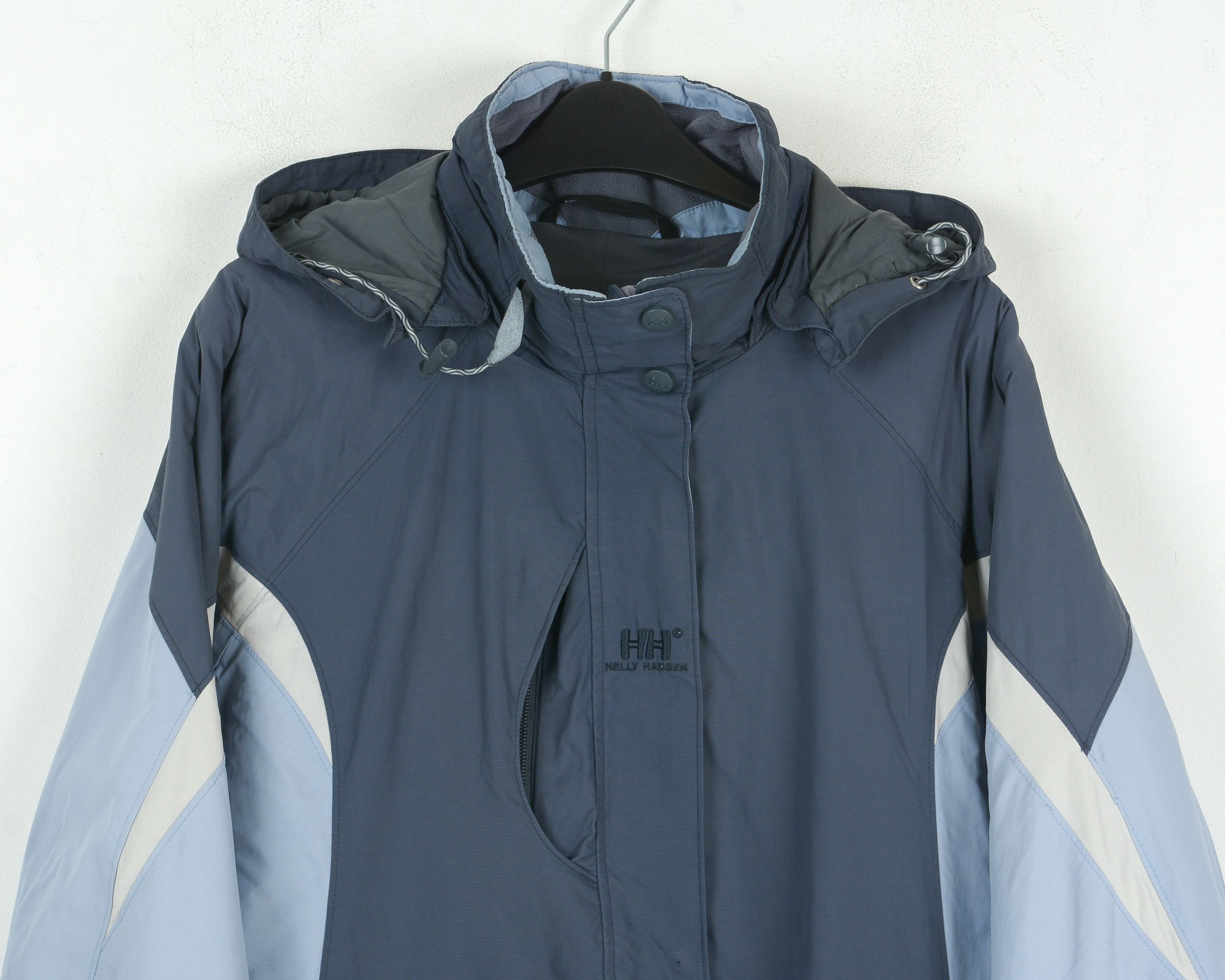 Helly Hansen Insulated Ski Jacket Coat Hooded Parka Padded Full Zip Up Size L / US 10 / IT 46 - 3 Thumbnail