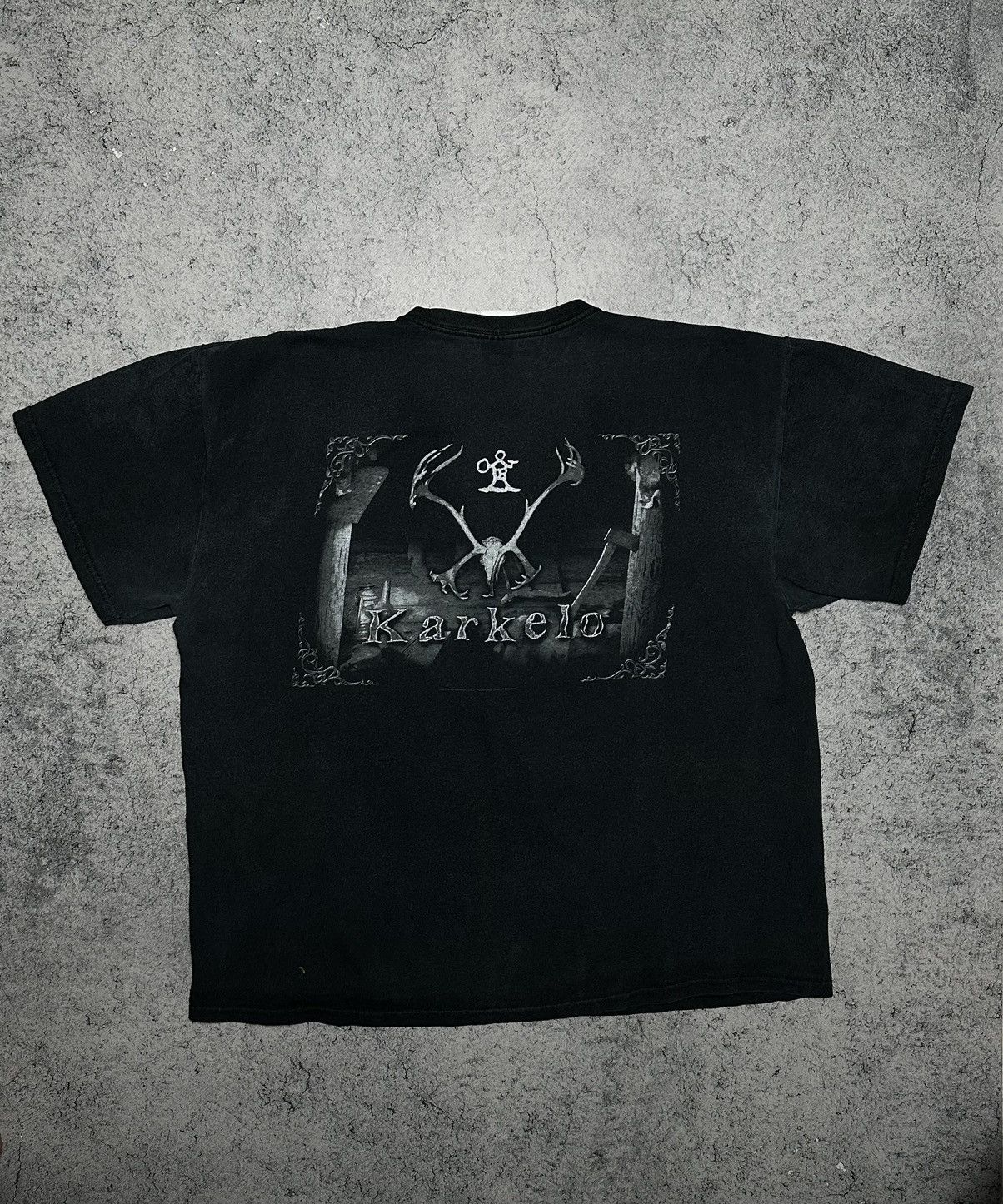 Band Tees Vintage Korpiklaadi Karkelo 2009 Finnish Metal Band Tee Size US XL / EU 56 / 4 - 6 Thumbnail