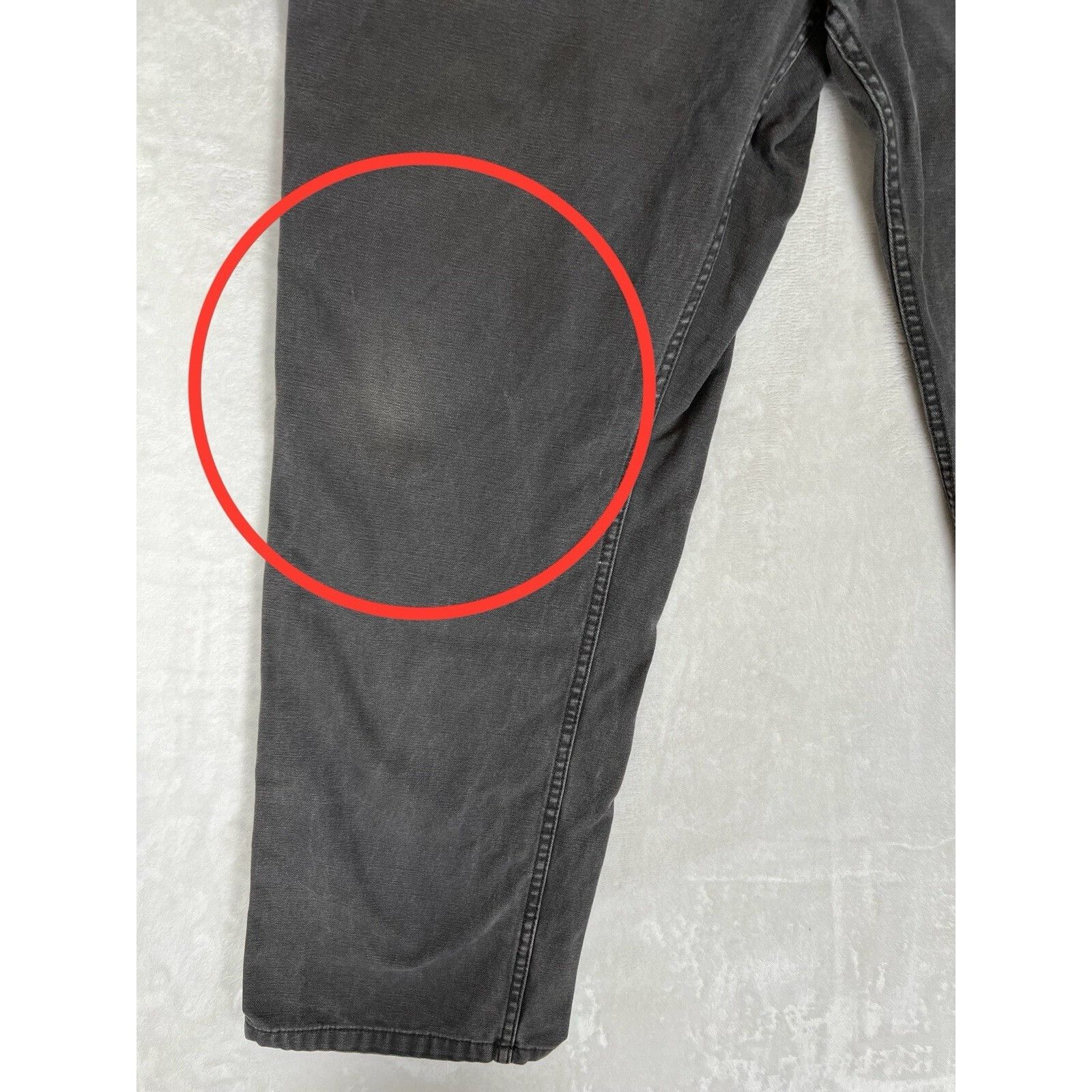Wolverine Wolverine Canvas Carpenter Pants Mens Size 40x32 Dark Gray W Size US 40 / EU 56 - 3 Thumbnail