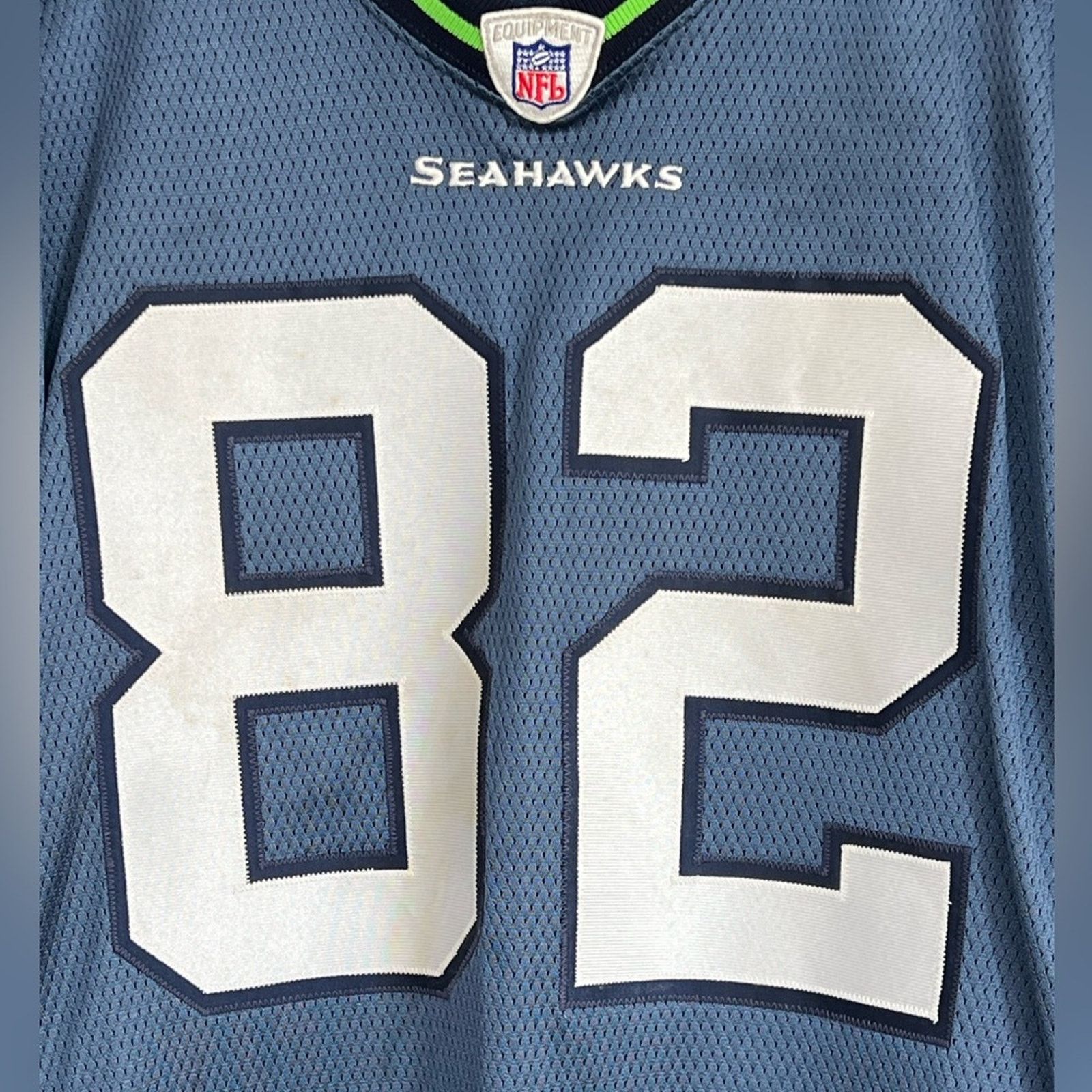 Reebok Game Used/Issued Darrell Jackson Super Bowl Jersey Authentic Size US S / EU 44-46 / 1 - 6 Thumbnail