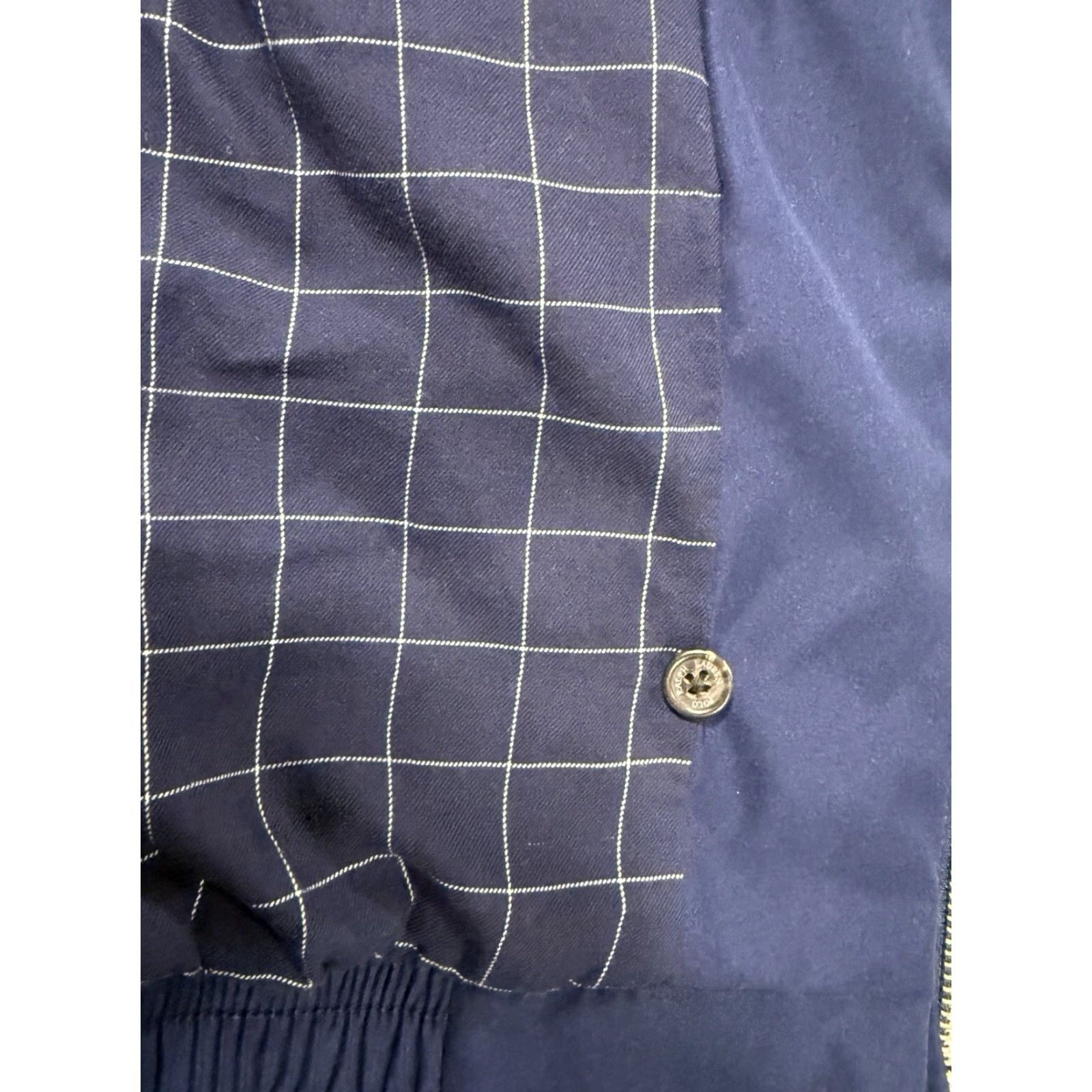 Polo Ralph Lauren VTG Polo Ralph Lauren Bomber Jacket Bi-Swing Blue 2XL Zip Lined Cotton Casual Mens Size US XXL / EU 58 / 5 - 5 Thumbnail