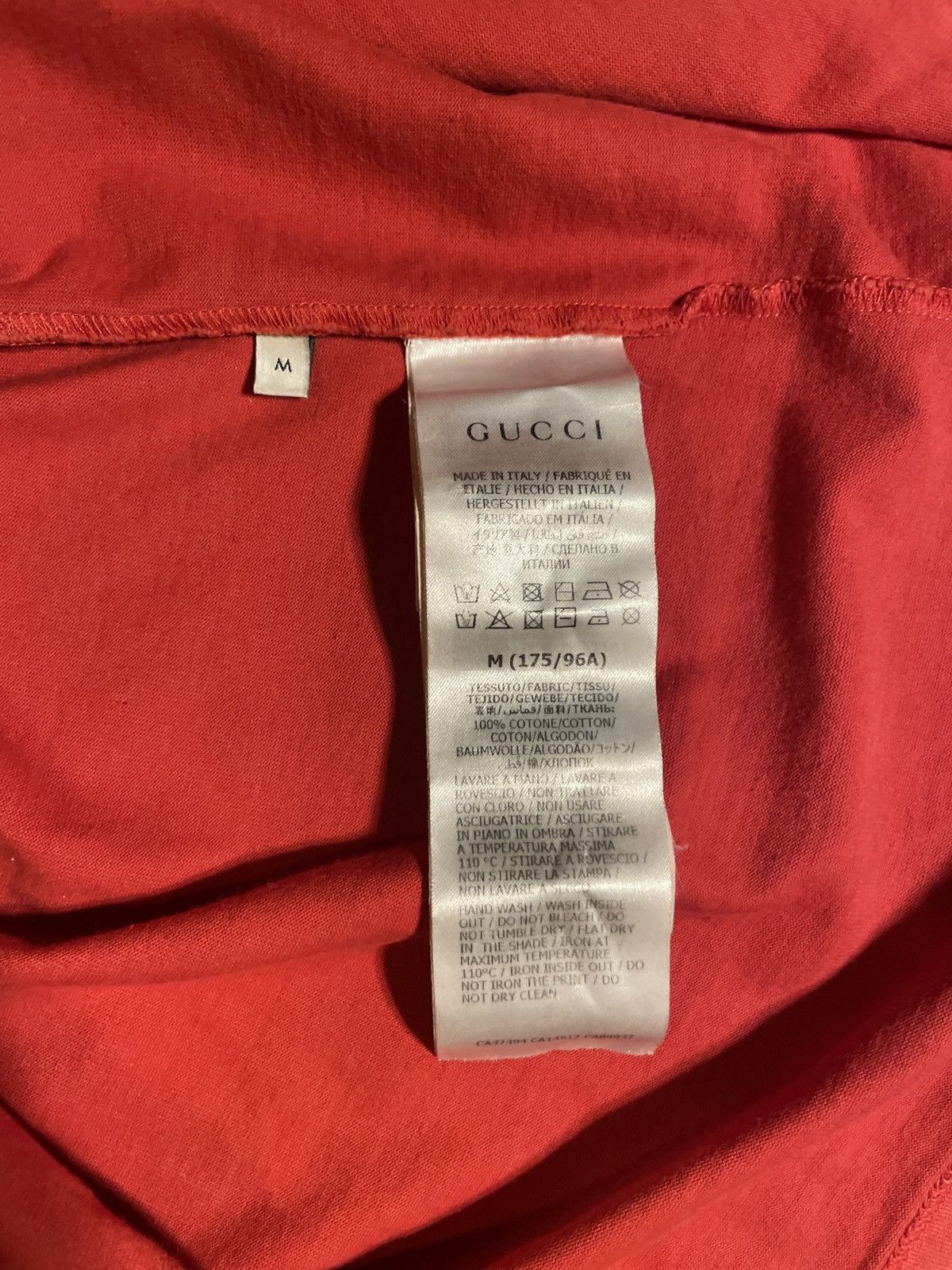 Gucci GUCCI spell out tee Size US M / EU 48-50 / 2 - 7 Thumbnail