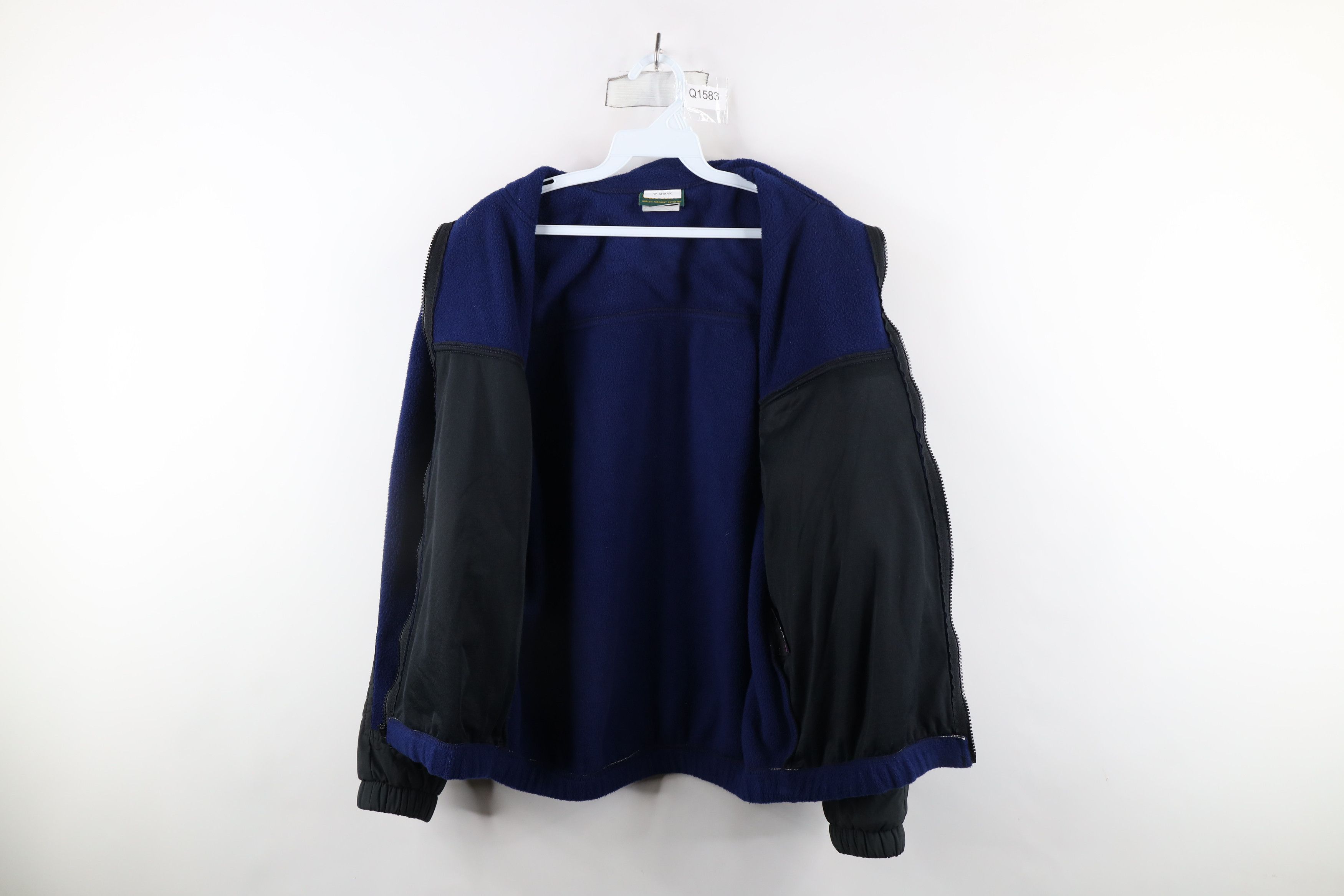 Cabelas × Vintage Vintage 90s Cabelas Spell Out Polartec Fleece Jacket Blue Size US M / EU 48-50 / 2 - 9 Thumbnail