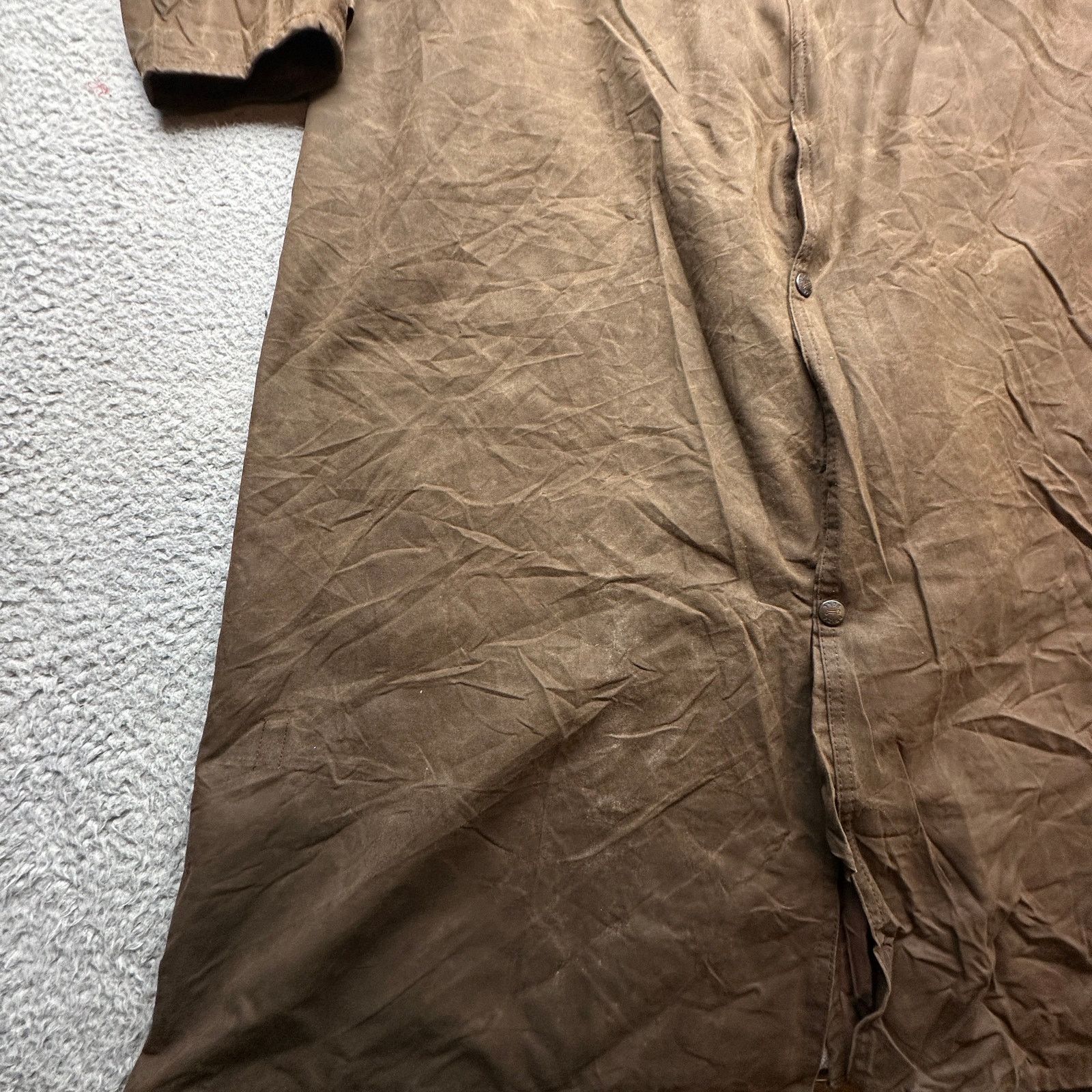 Other Driza Bone Waxed Cotton Trench Deluxe Riding Coat XL 7 Size US XL / EU 56 / 4 - 8 Thumbnail