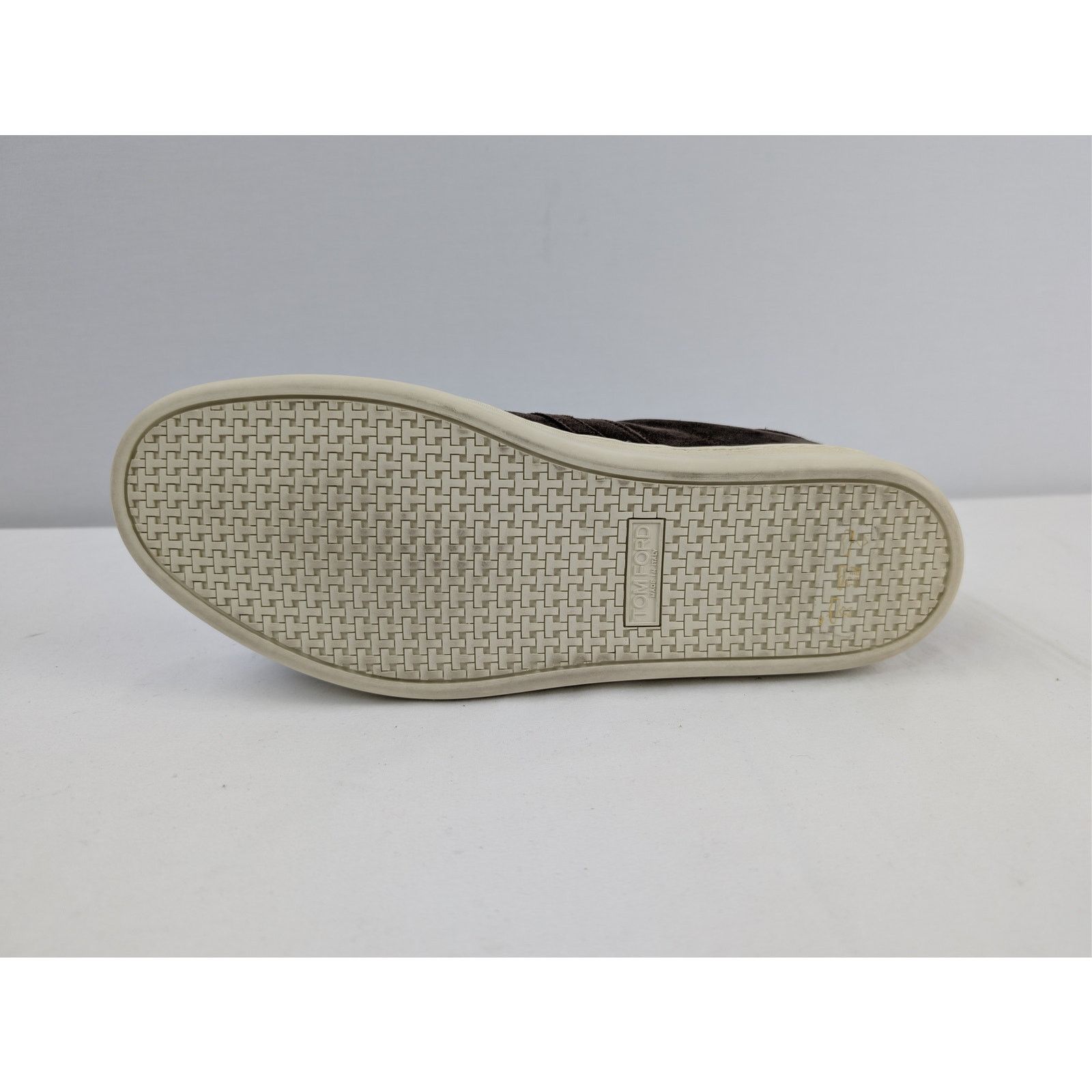 Tom Ford o1rshd1 Suede Low top Sneakers shoe in Dark Brown Size US 11 / EU 44 - 11 Thumbnail