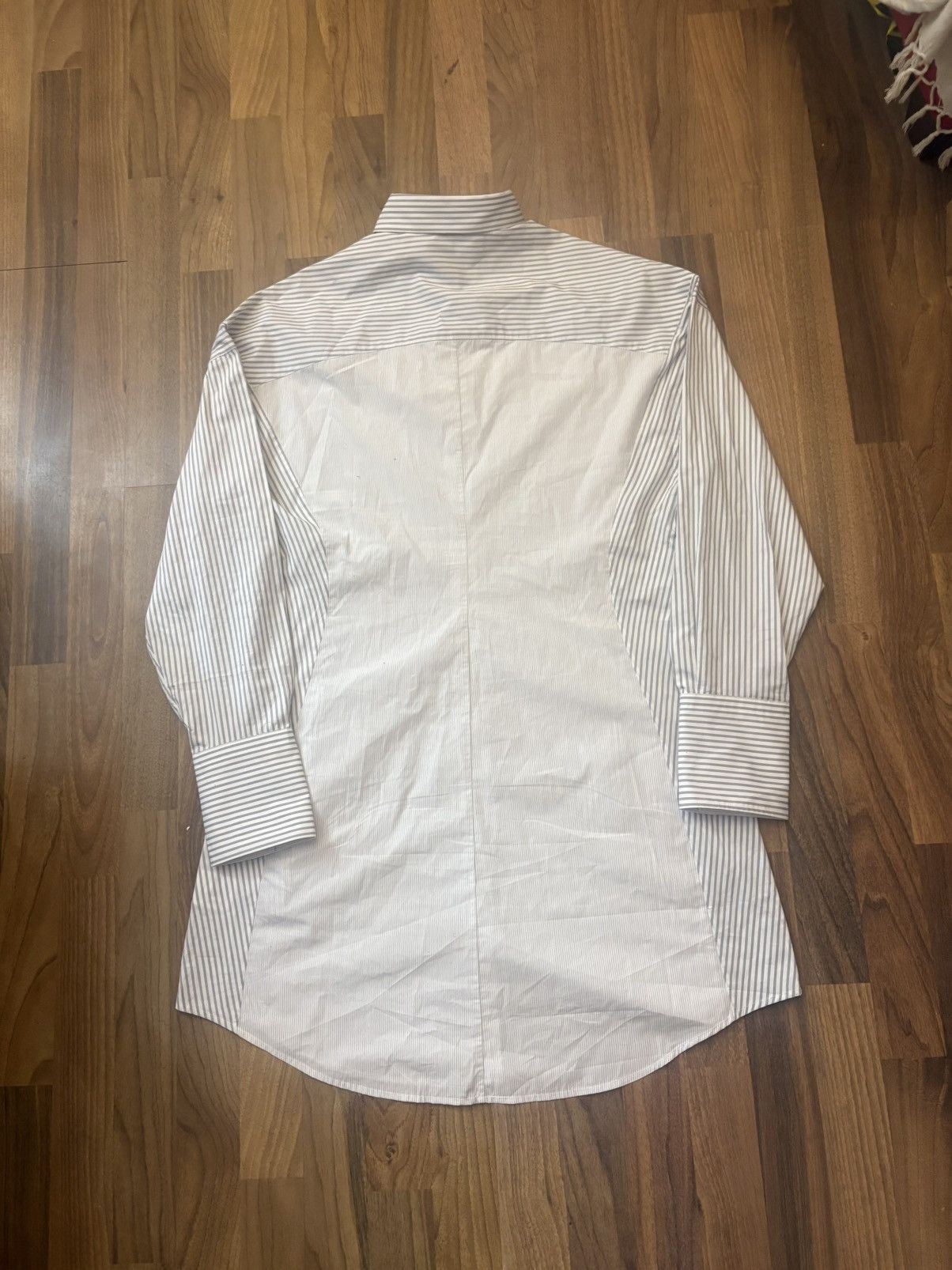 Stella McCartney Stella McCartney x H&M Oversized Striped Monogram Shirt l M Size M / US 6-8 / IT 42-44 - 6 Thumbnail