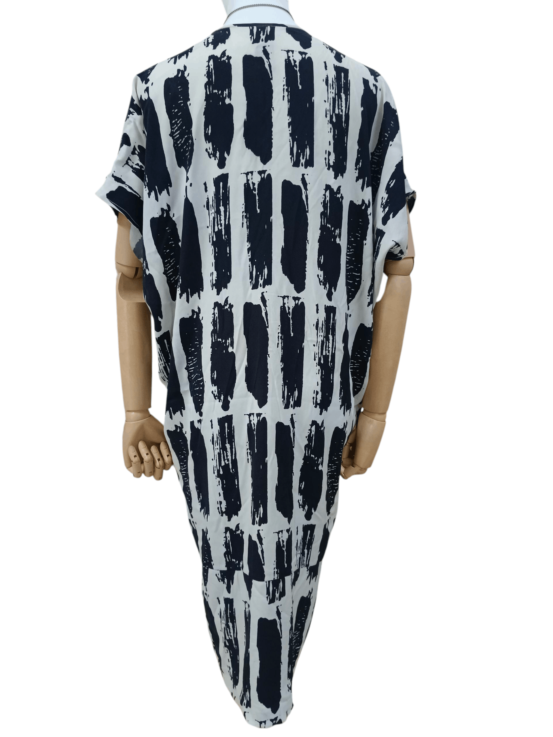 Zero + Maria Cornejo ZERO + MARIA CORNEJO SILK MID DRESS Size XS / US 0-2 / IT 36-38 - 3 Thumbnail