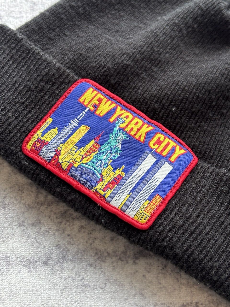 Supreme Supreme NY Patch Beanie Size ONE SIZE - 2 Thumbnail