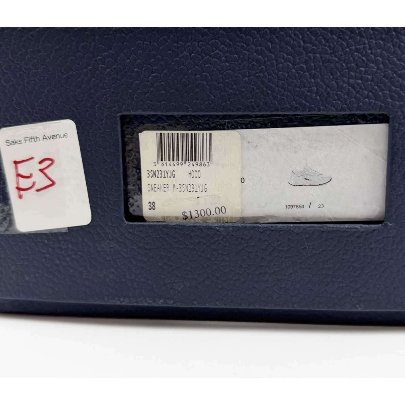Dior Size 38EU/8W - Dior B22 White Silver NEW! Size US 8 / IT 38 - 9 Thumbnail