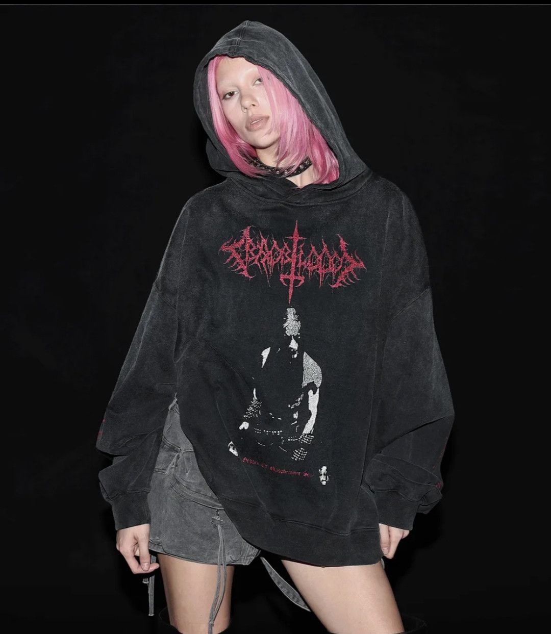 Other Bad Blood World Tour 2024 Hoodie Boxy Baggy Style Size US M / EU 48-50 / 2 - 2 Thumbnail