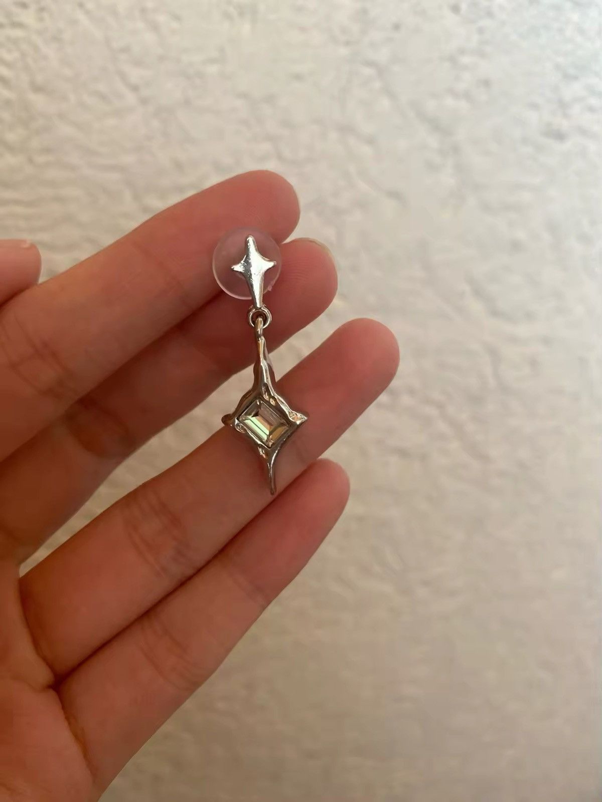 Jewelry Y2K Exquisite Star Crystal Earrings Size ONE SIZE - 5 Thumbnail