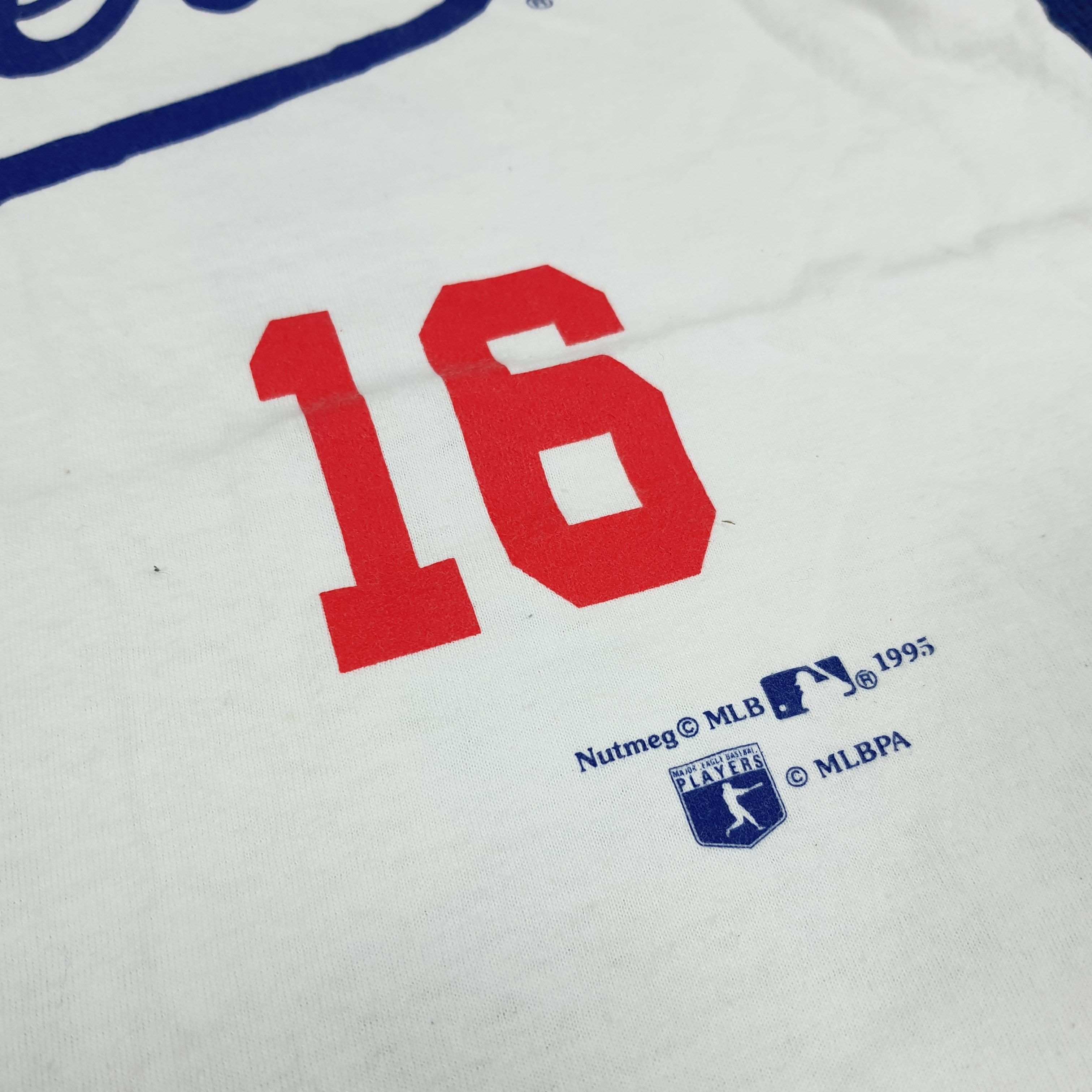 Lee × MLB × Vintage Vintage Lee MLB Dodgers Nomo 16 T-shirt Size US L / EU 52-54 / 3 - 2 Thumbnail