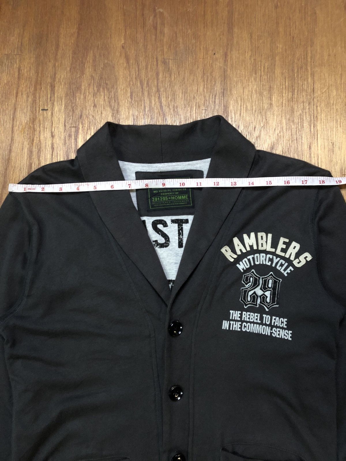 20471120 × Japanese Brand 291295 Homme Cardigan Size US M / EU 48-50 / 2 - 17 Thumbnail