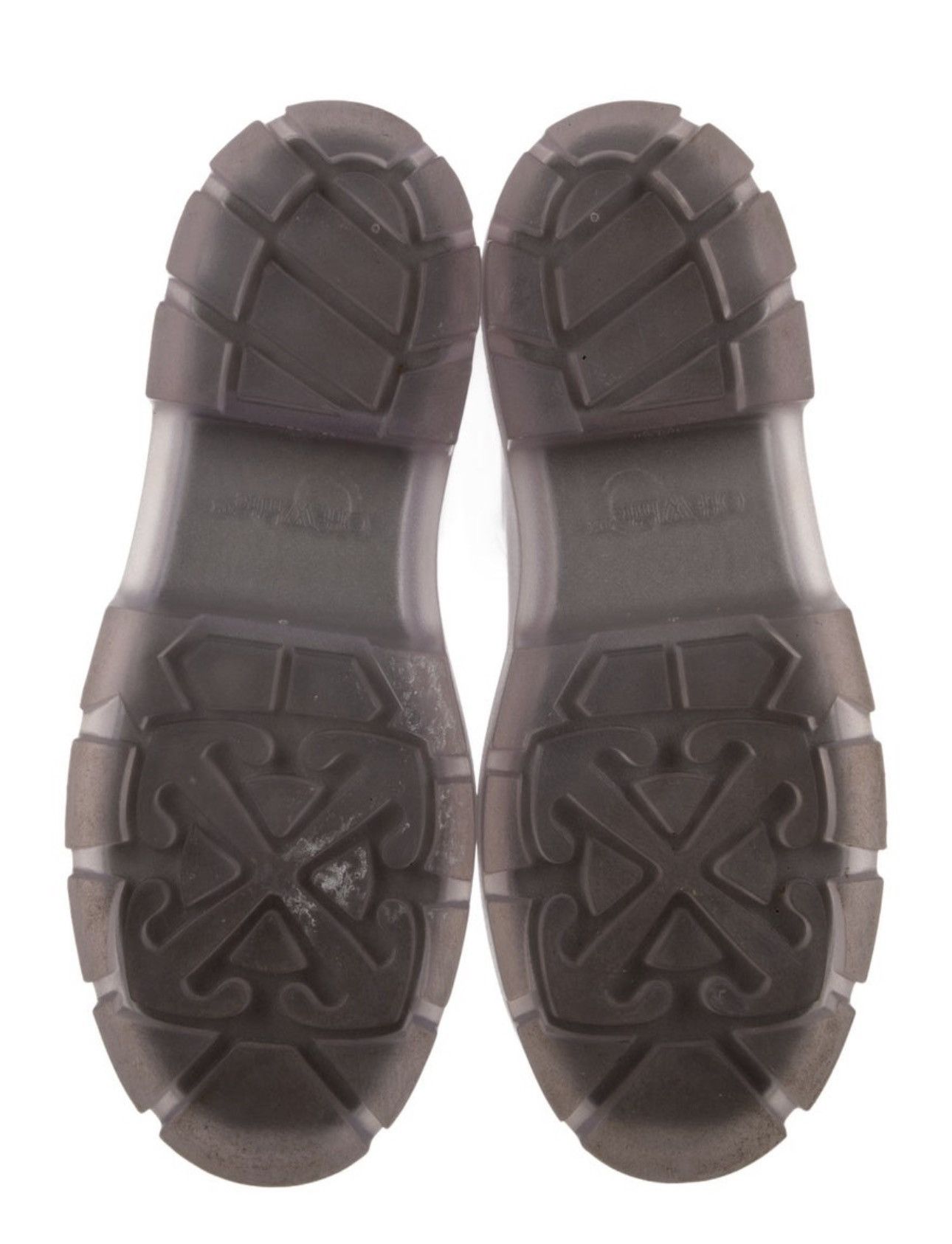 Off-White OFF-WHITE "Reboot Dollar" Rain Boots Transparent 45 US Size US 12 / EU 45 - 5 Thumbnail