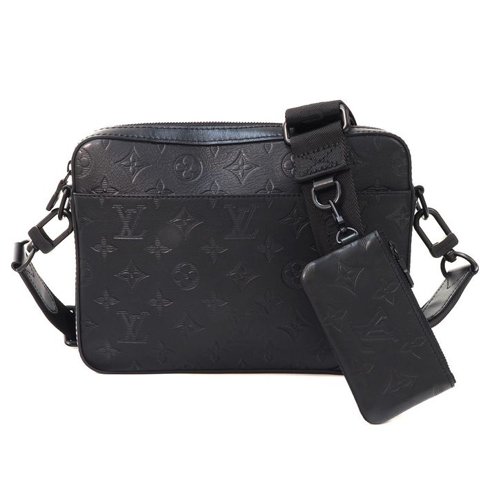 Louis Vuitton Louis Vuitton Duo Messenger Monogram Shadow Noir Shoulder Bag