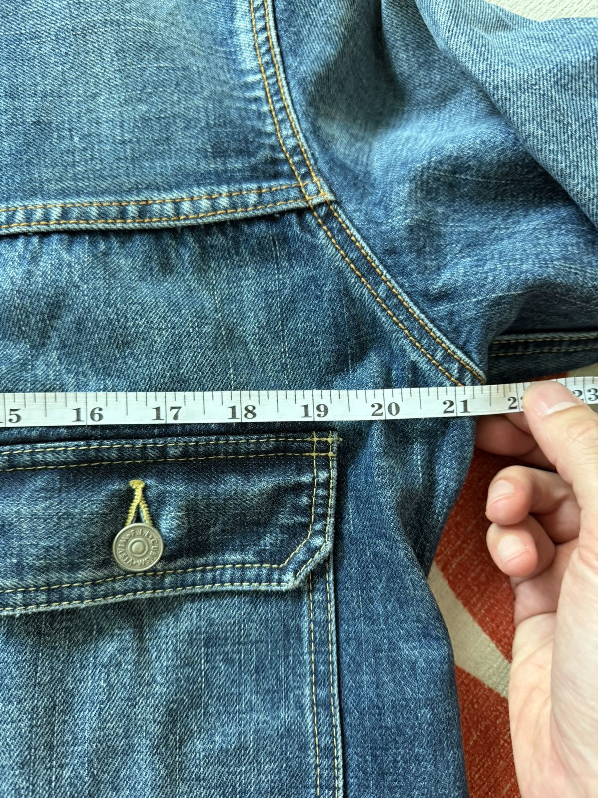 Visvim visvim Social Sculpture 101 Denim Jacket - Rare size 5 Size US XL / EU 56 / 4 - 9 Thumbnail