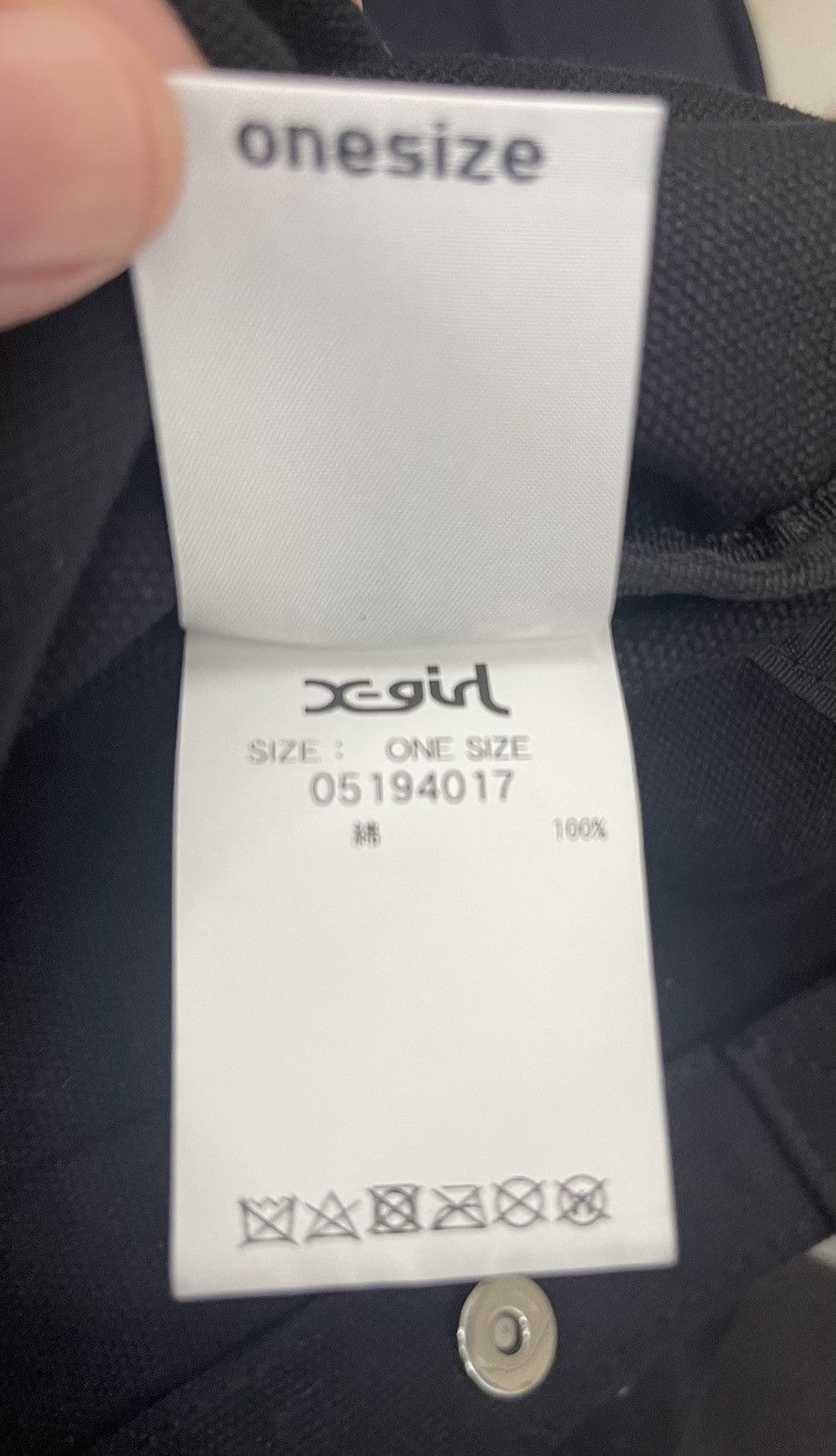 Japanese Brand × X-Girl X-Girl Tote Beg Size ONE SIZE - 6 Thumbnail