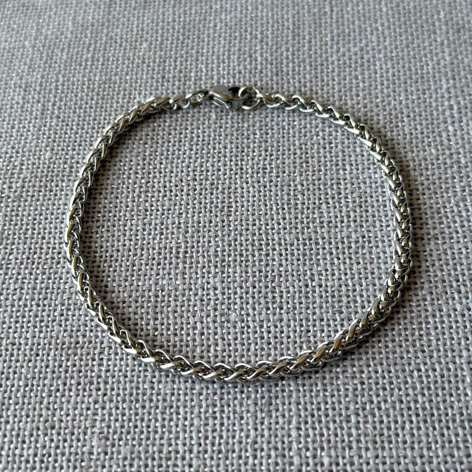 Other Classic silver keel cuban chain Bracelet MENS2 Size ONE SIZE - 4 Thumbnail