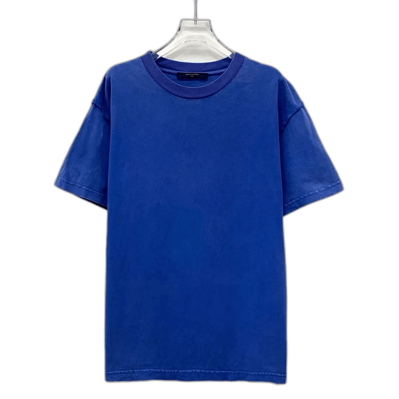 Louis Vuitton Louis Vuitton Blue Cotton Crew Neck TShirt-2506 Size US M / EU 48-50 / 2 - 1 Thumbnail