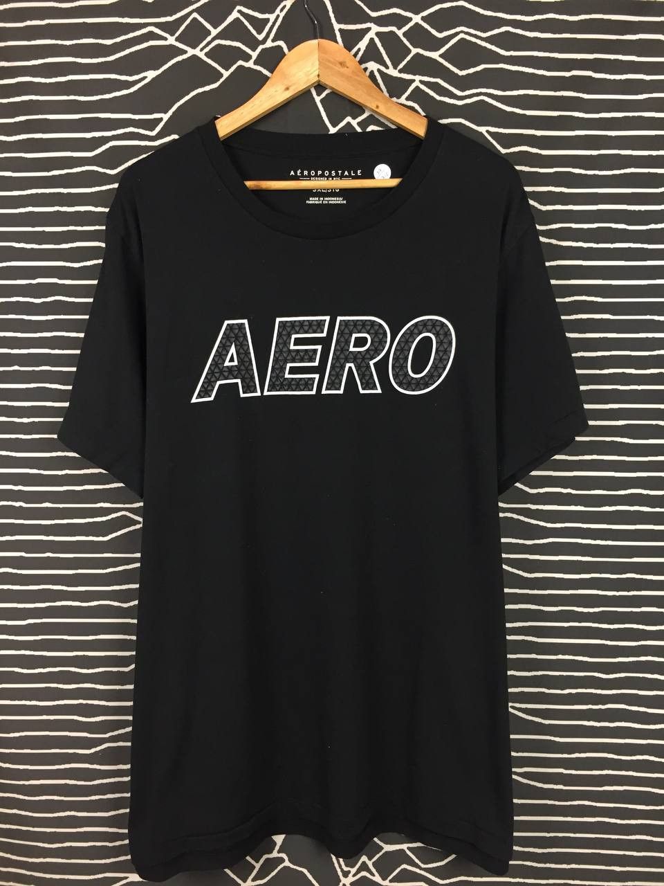Aeropostale × Japanese Brand × Vintage Aeropostale NYC Embroidered Logo Spell Out Tee Size US XXL / EU 58 / 5 - 2 Thumbnail