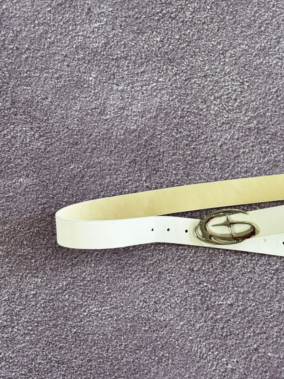 Hysteric Glamour Japanese Vibe Y2K Leather 00s Metal Buckle Glam Belt Size ONE SIZE - 2 Thumbnail