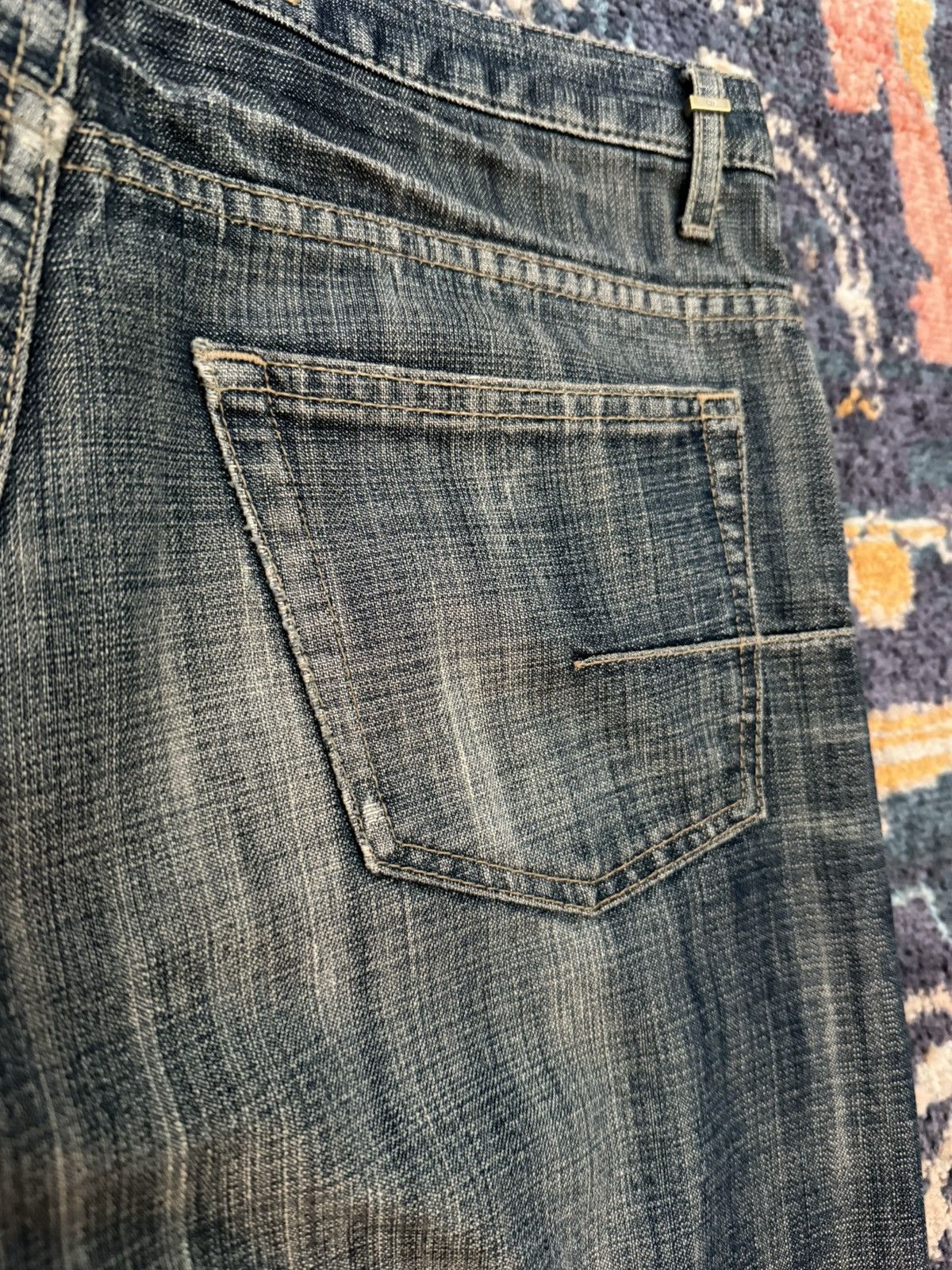 Hedi Slimane Dior Homme runway coated glitter denim Size US 28 / EU 44 - 6 Thumbnail