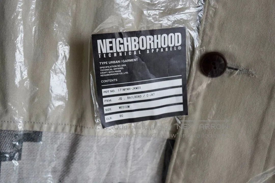 Neighborhood Multi Pattern Button-Up Light Jacket Size M. Size US M / EU 48-50 / 2 - 3 Thumbnail