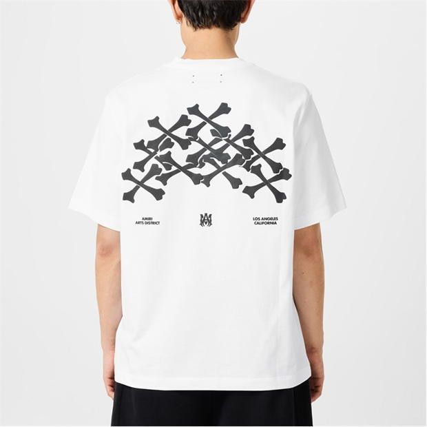 Amiri AMIRI Bones Stacked Tee Size US XL / EU 56 / 4 - 4 Thumbnail