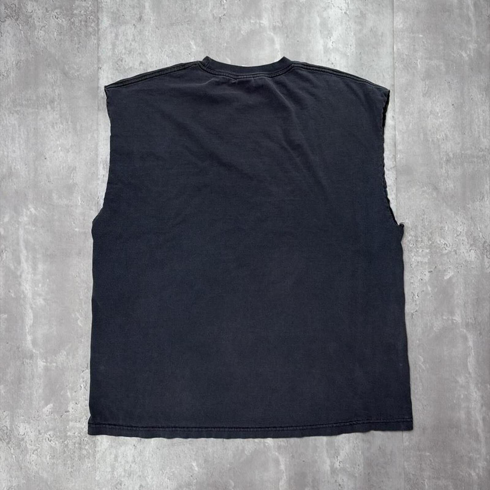 AAA Vintage 2005 Pink Floyd Dark Side Album Sleeveless T-Shirt Size US XXL / EU 58 / 5 - 6 Thumbnail