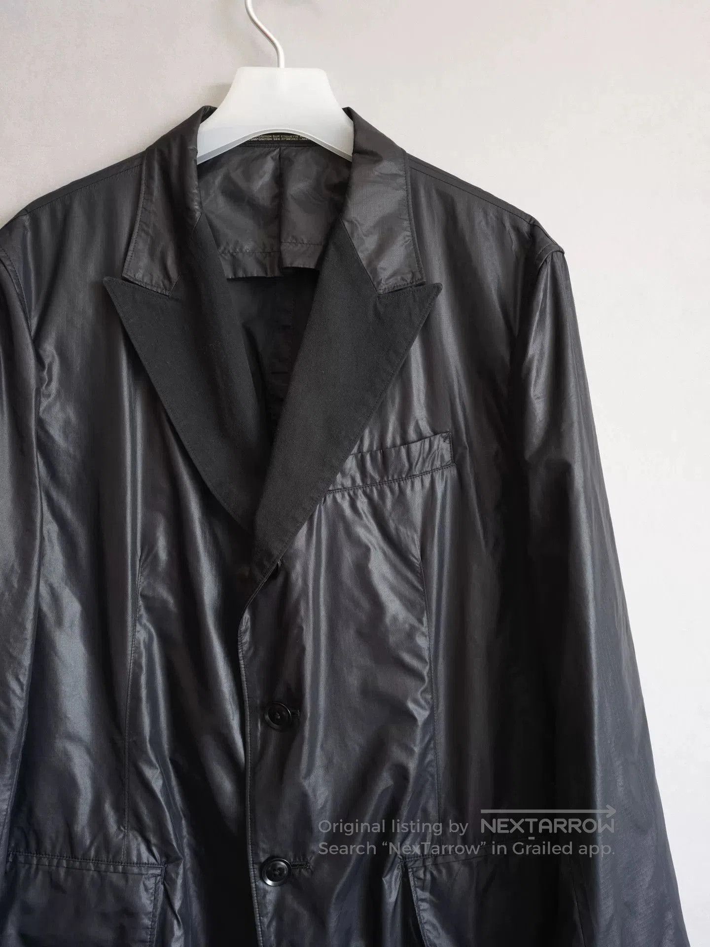 Yohji Yamamoto yohji yamamoto deconstructed nylon outerwear. Size US S / EU 44-46 / 1 - 3 Thumbnail