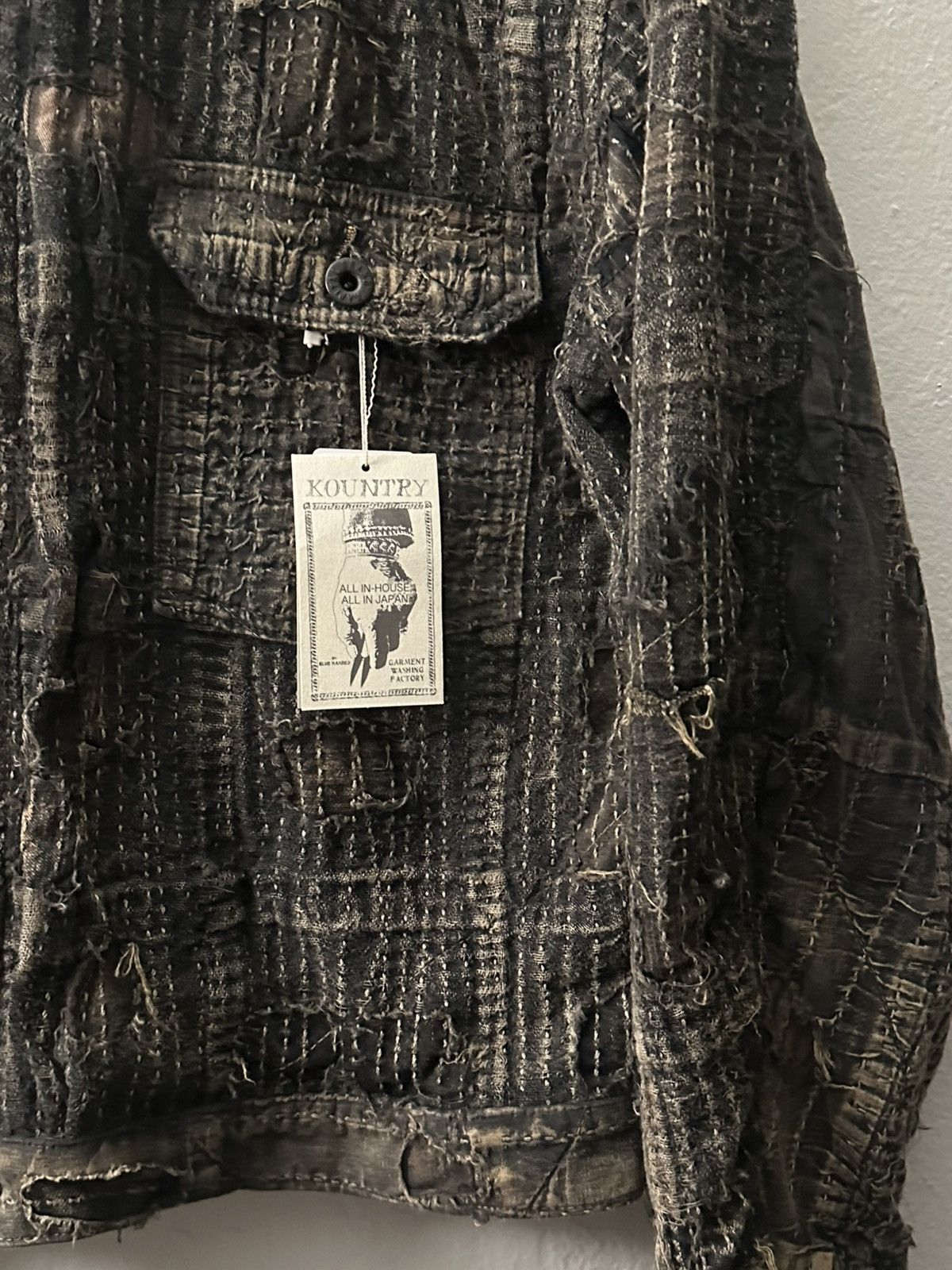 Kapital SS24 Kapital 1st Boro Jacket (Black) Size US L / EU 52-54 / 3 - 5 Thumbnail